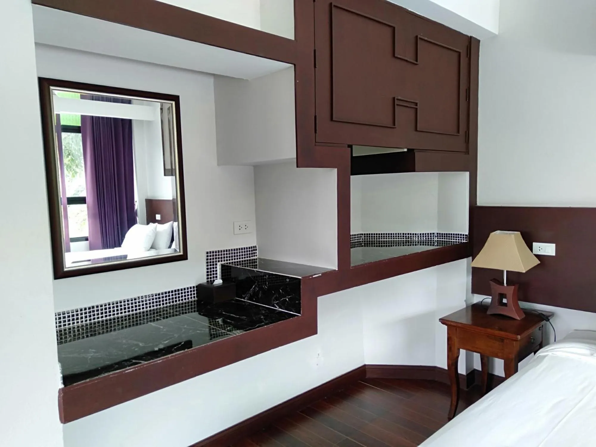 Bedroom, Bed in Balcony Villa