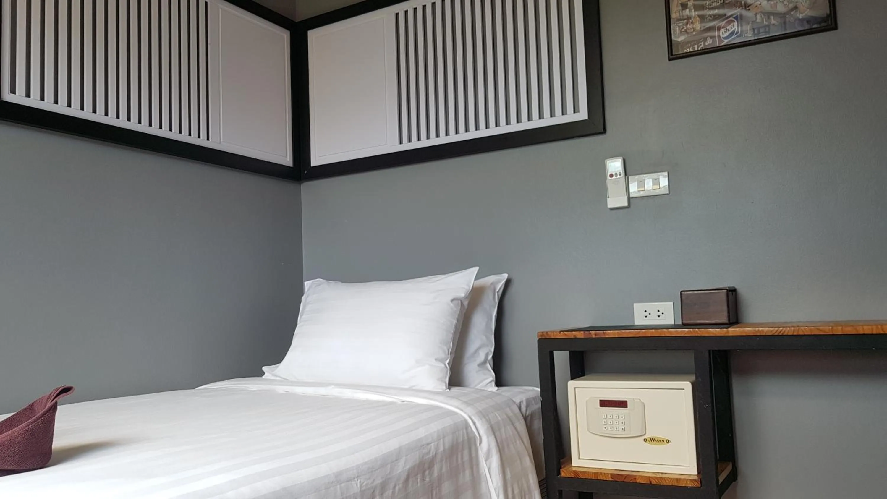 Bed in Balcony Villa