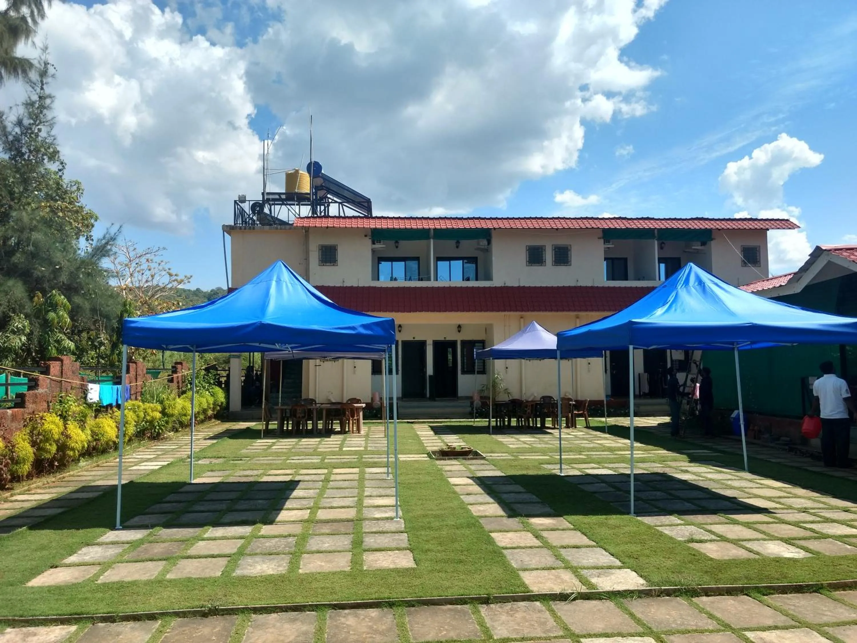 Property building in Whistling Waves Beach Resort