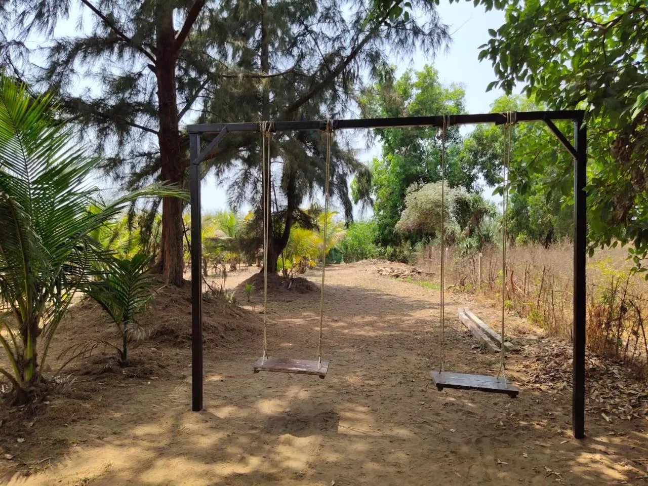 Children play ground in Whistling Waves Beach Resort