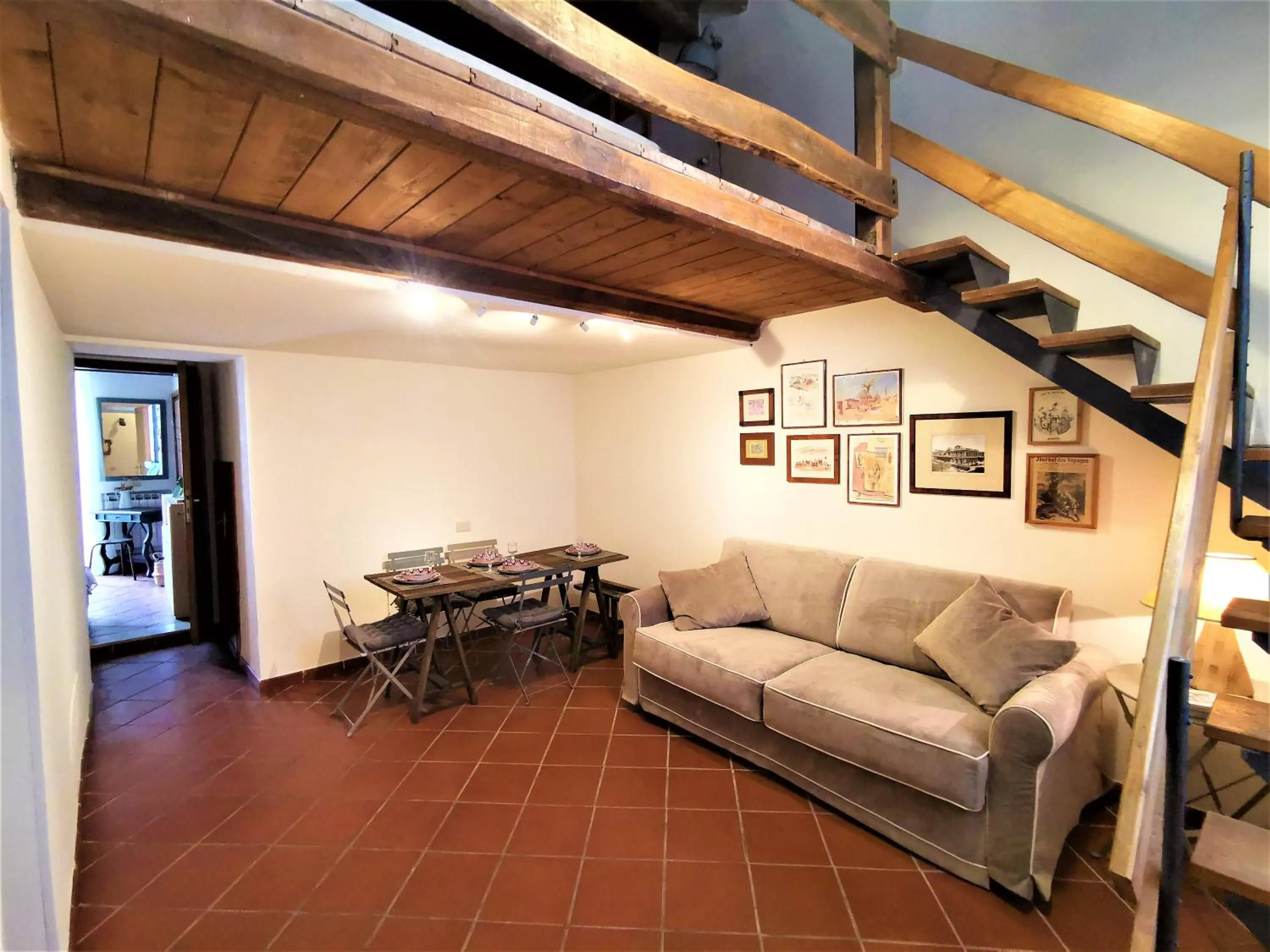 Living room in Bellezza Al Colosseo - B&B & Apts