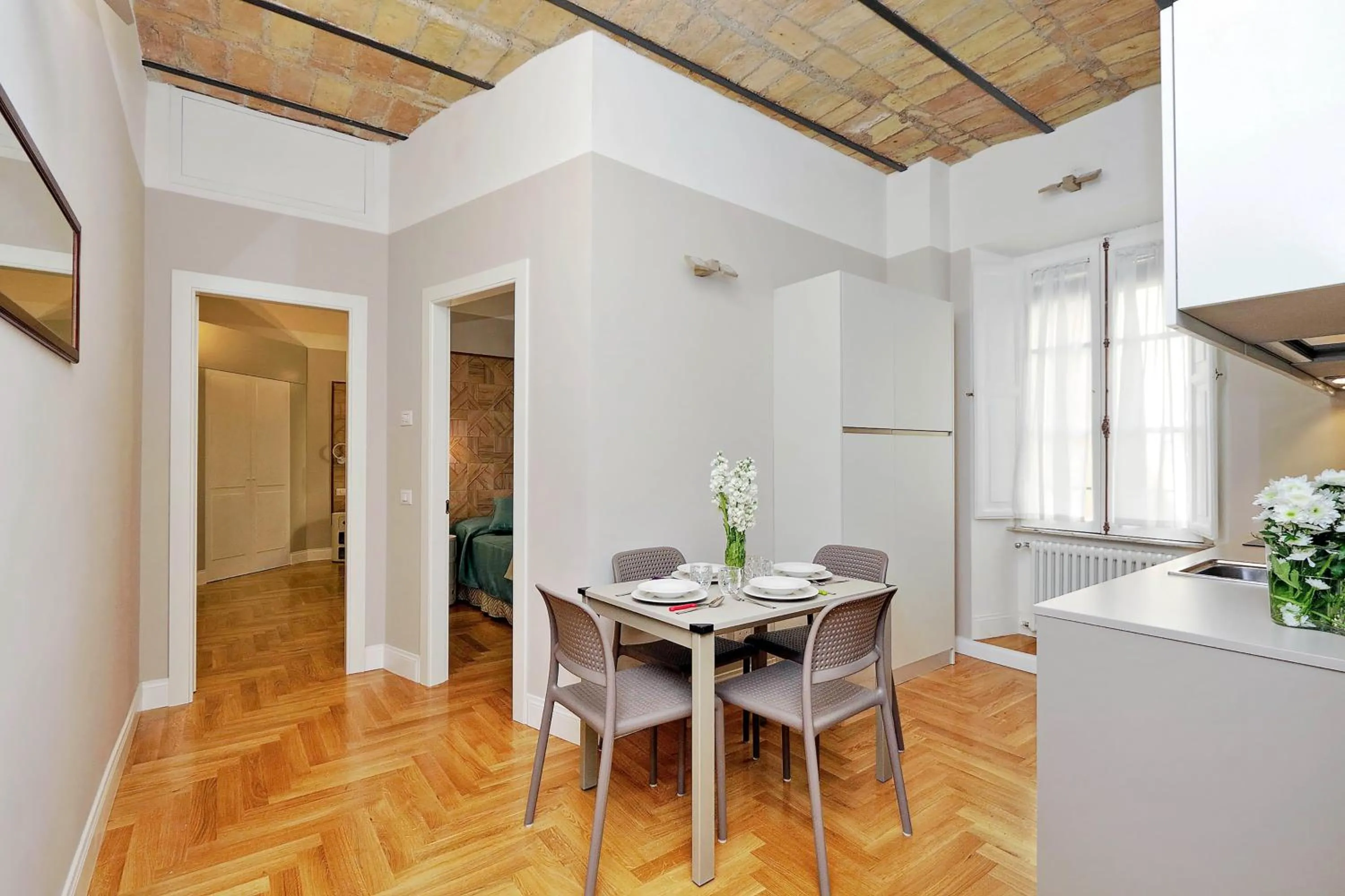 Kitchen or kitchenette in Bellezza Al Colosseo - B&B & Apts