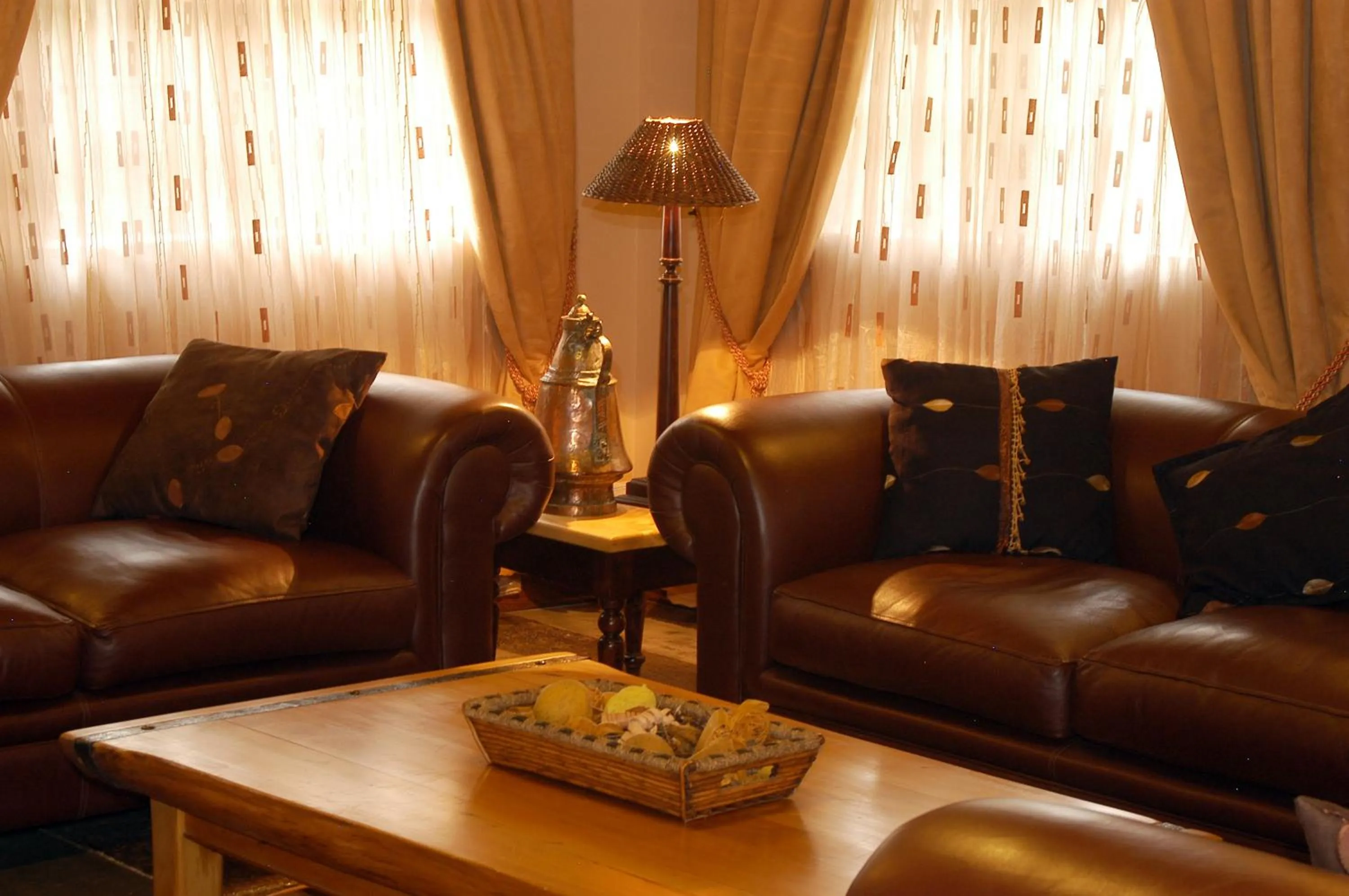 Living room in Foundry Guest Lodge