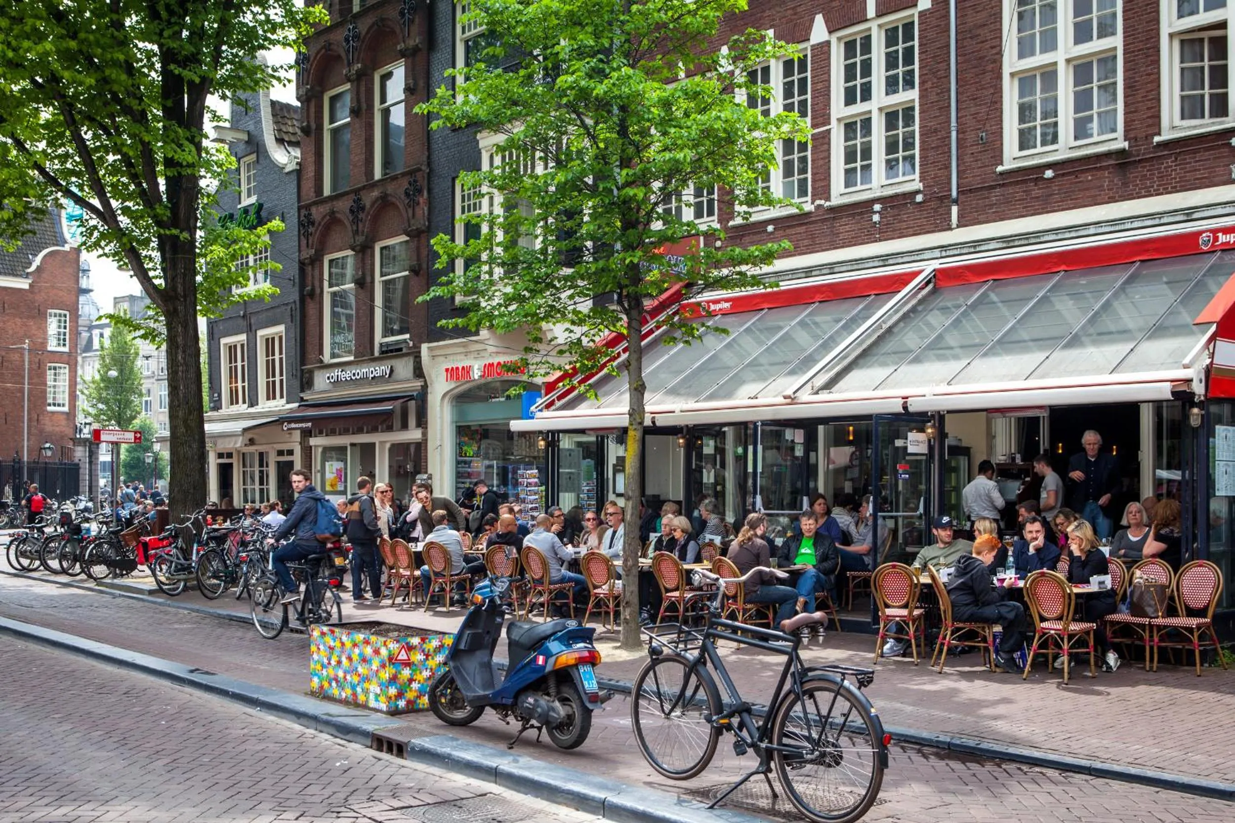 Restaurant/places to eat in B&B Singel Amsterdam Centre