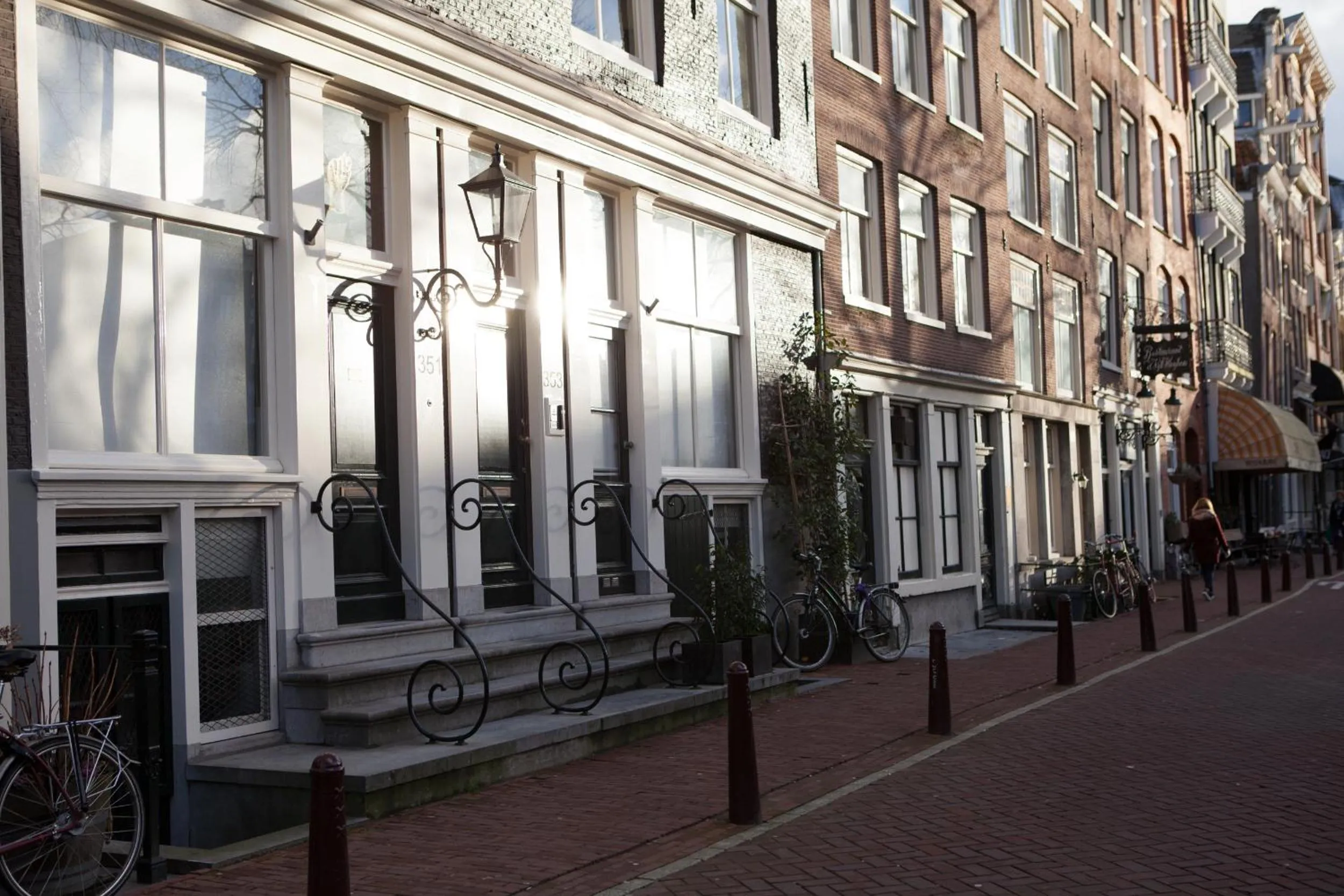 Street view in B&B Singel Amsterdam Centre