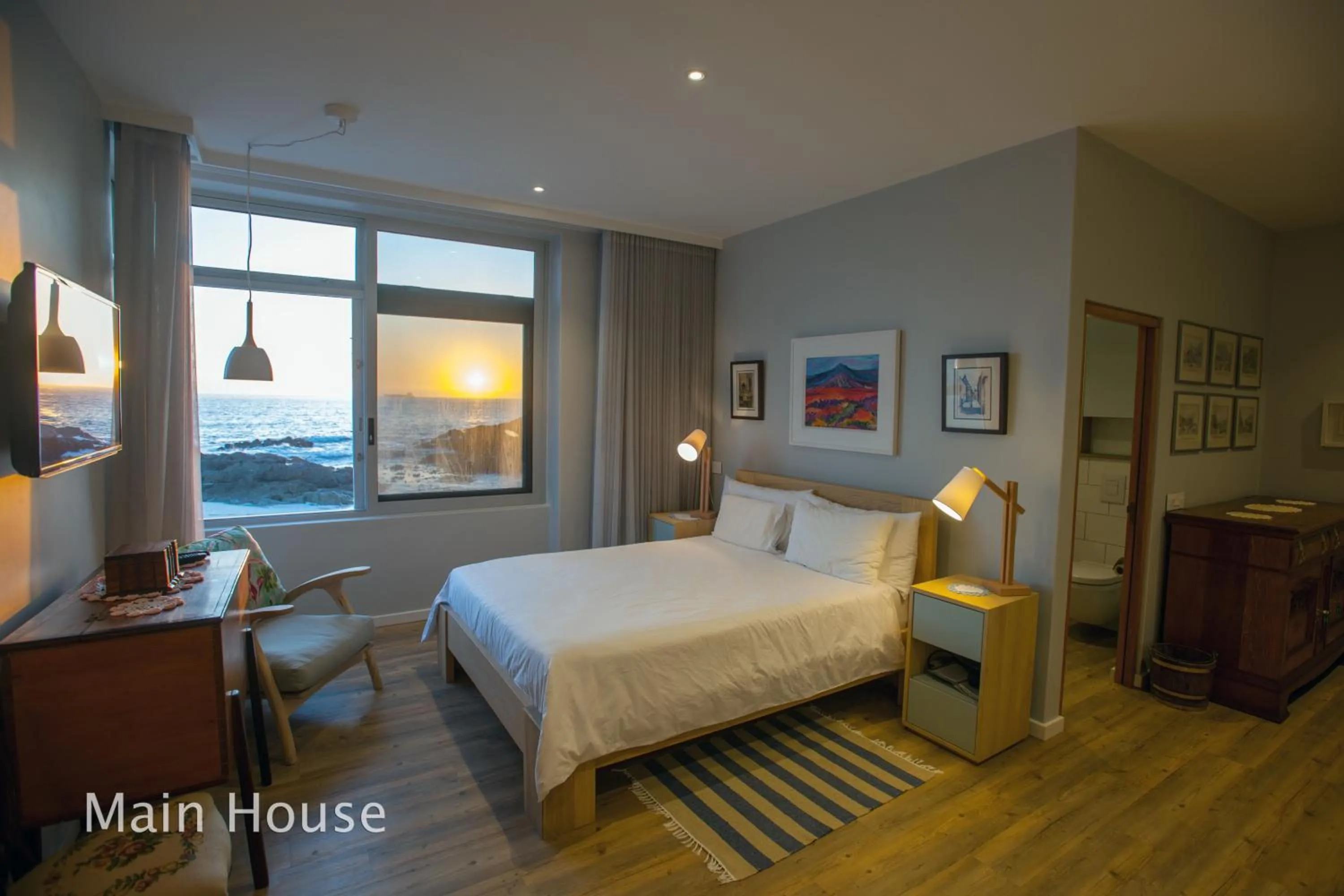 Bedroom, Bed in Bokkombaai