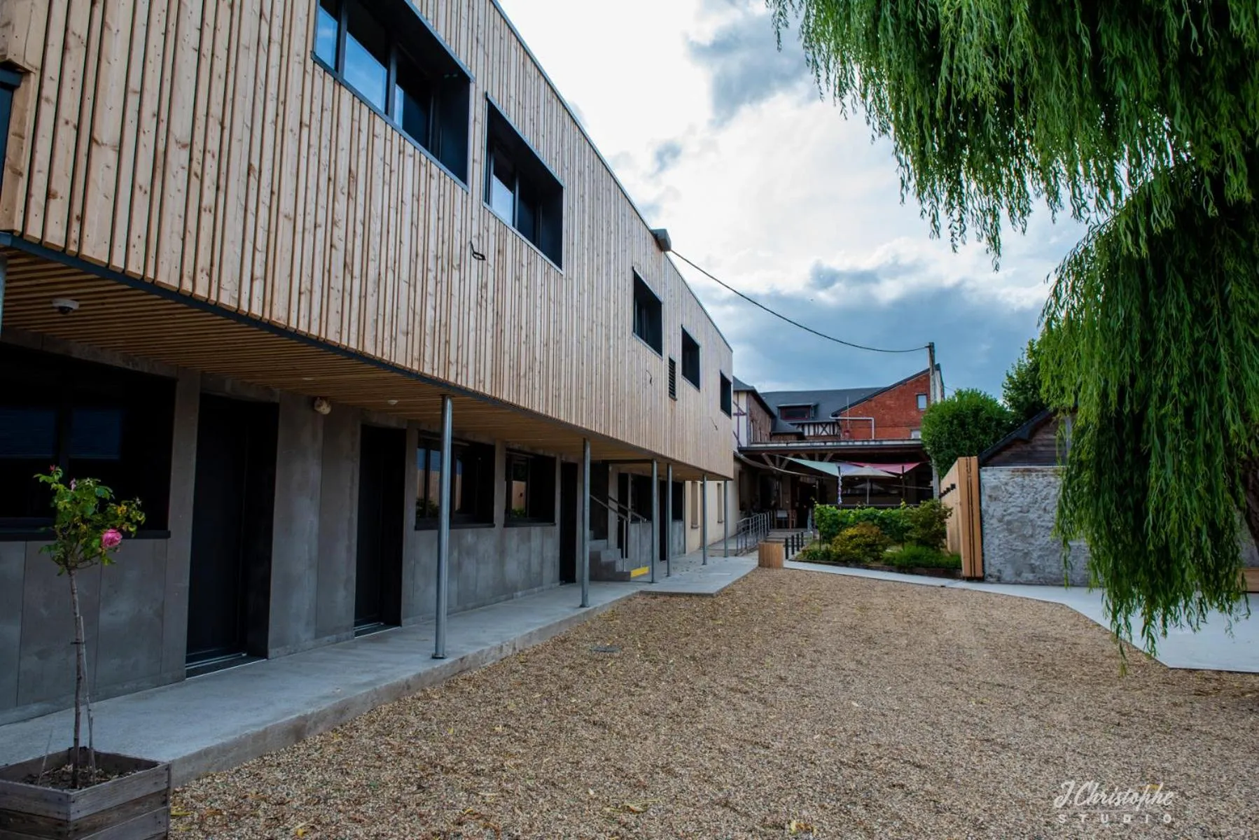 Property building in Logis - Hotel & Restaurant La Corne d 'Abondance