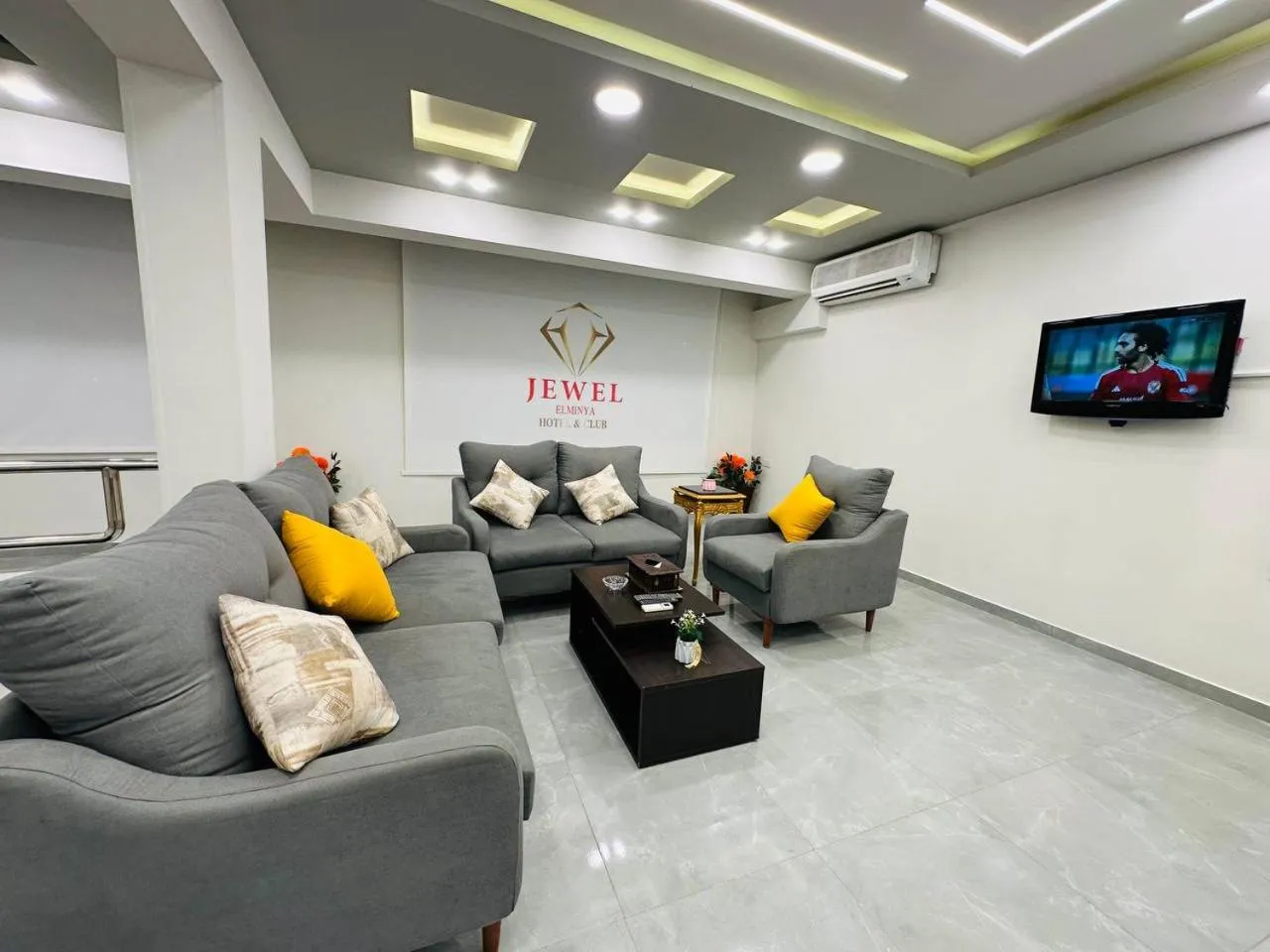 Seating area in Elminya Compound