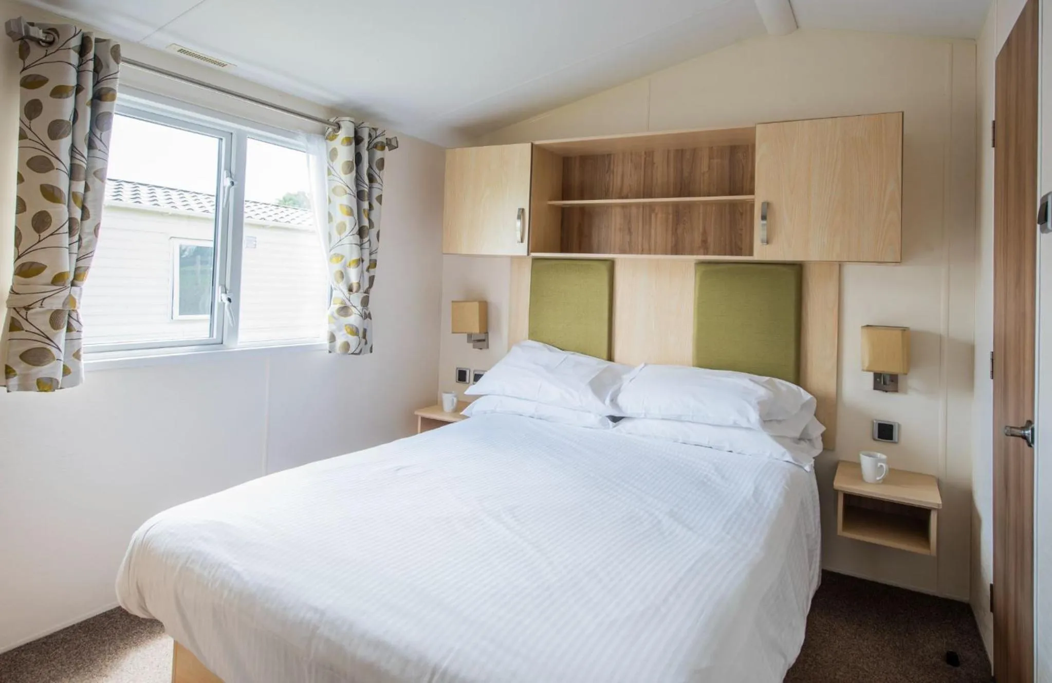 Bed in Widemouth Bay Caravan Park