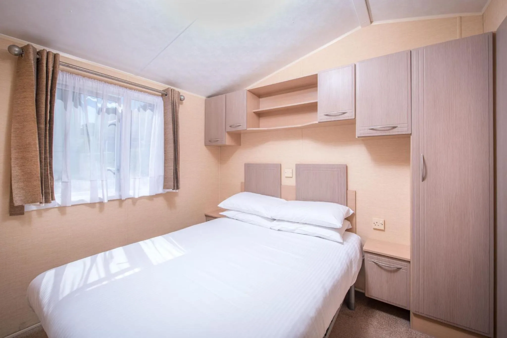 Bed in Widemouth Bay Caravan Park