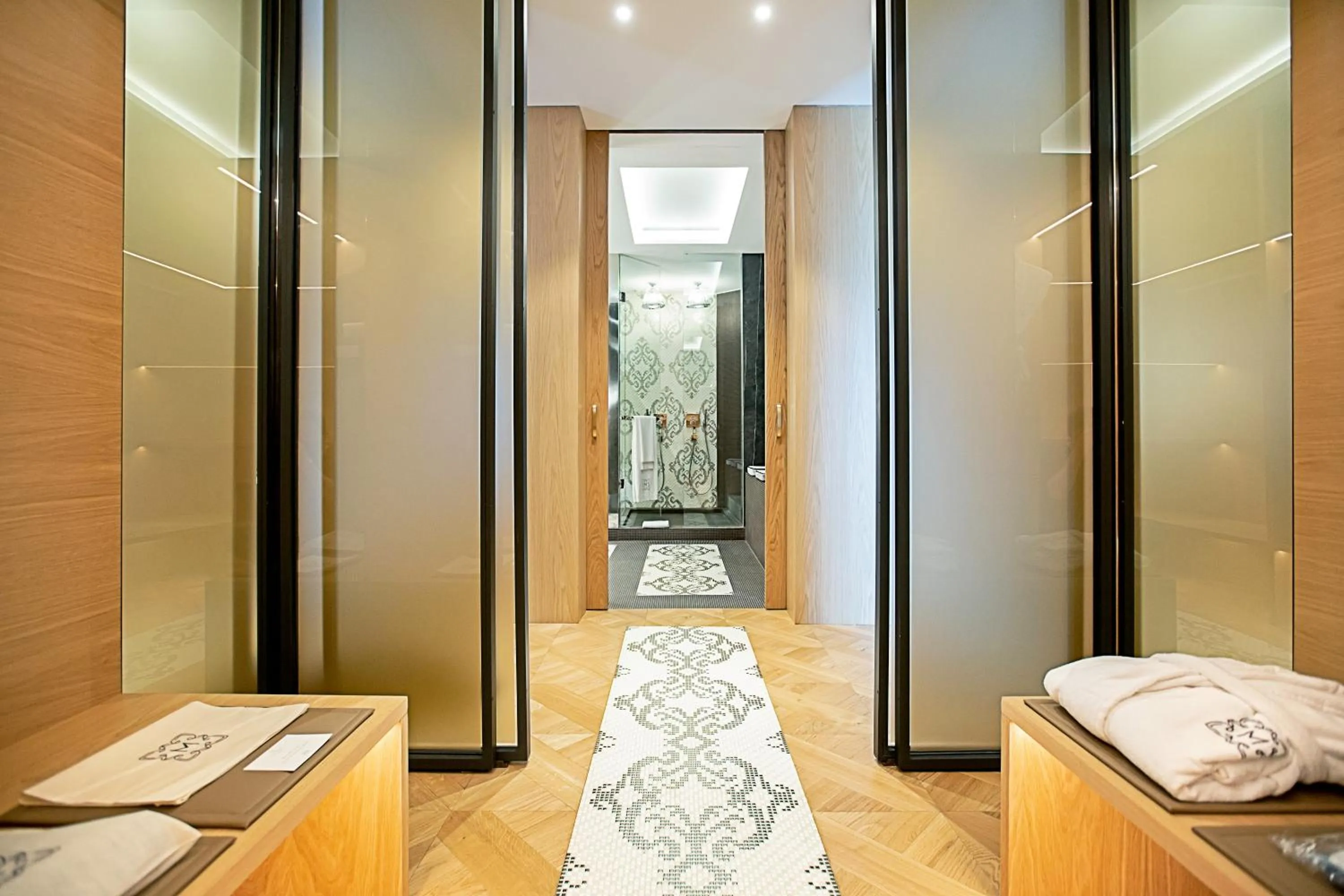 Toilet in Monument Hotel