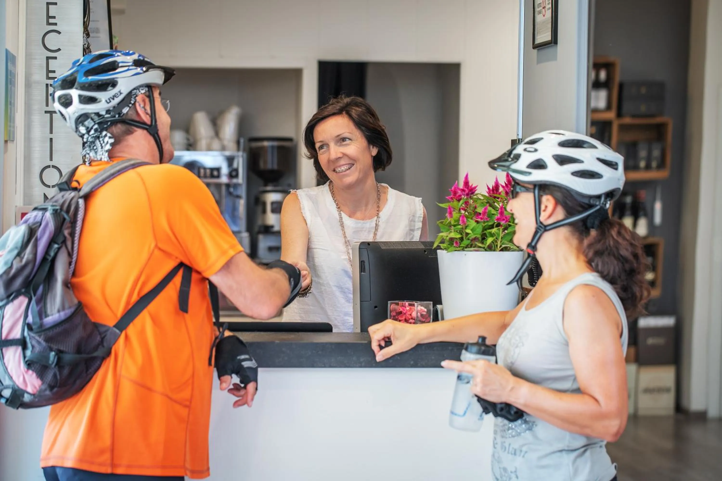 Lobby or reception in Boutique Hotel Villa Alberta
