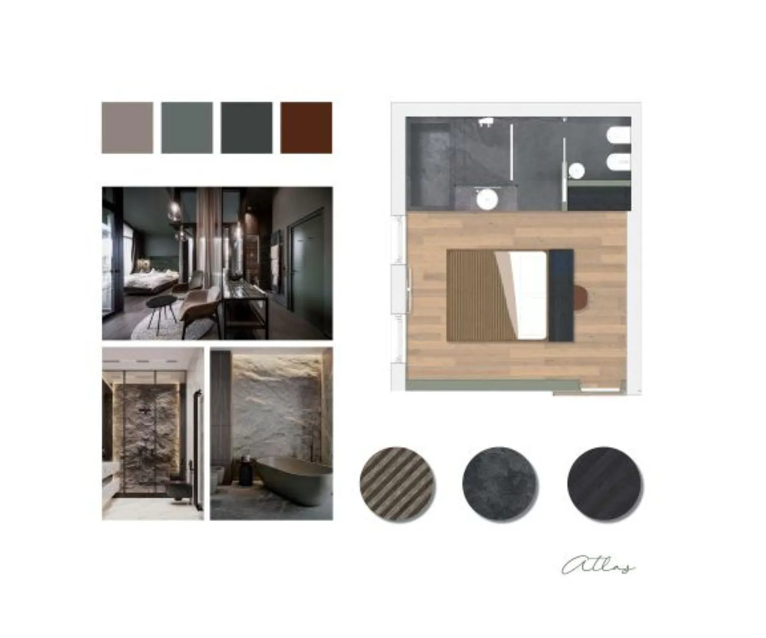 Floor plan in Boutique Hotel Villa Alberta