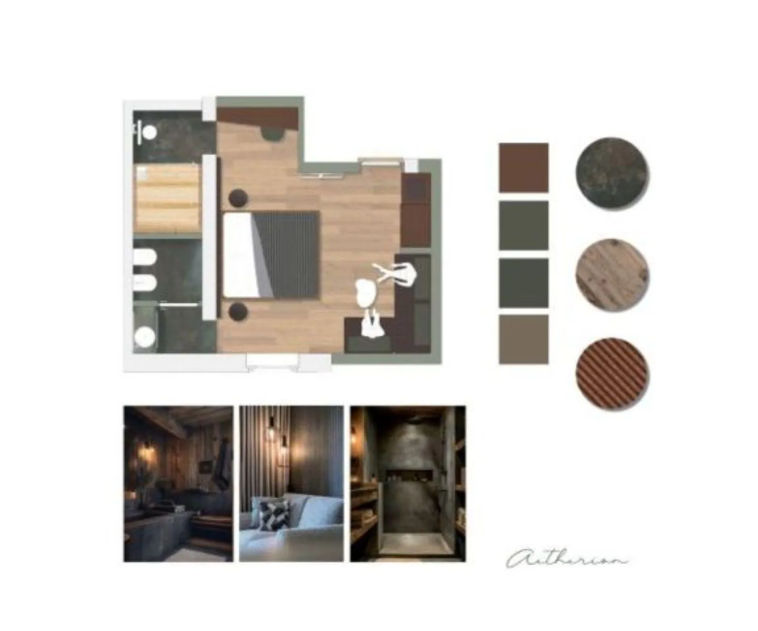 Floor plan in Boutique Hotel Villa Alberta