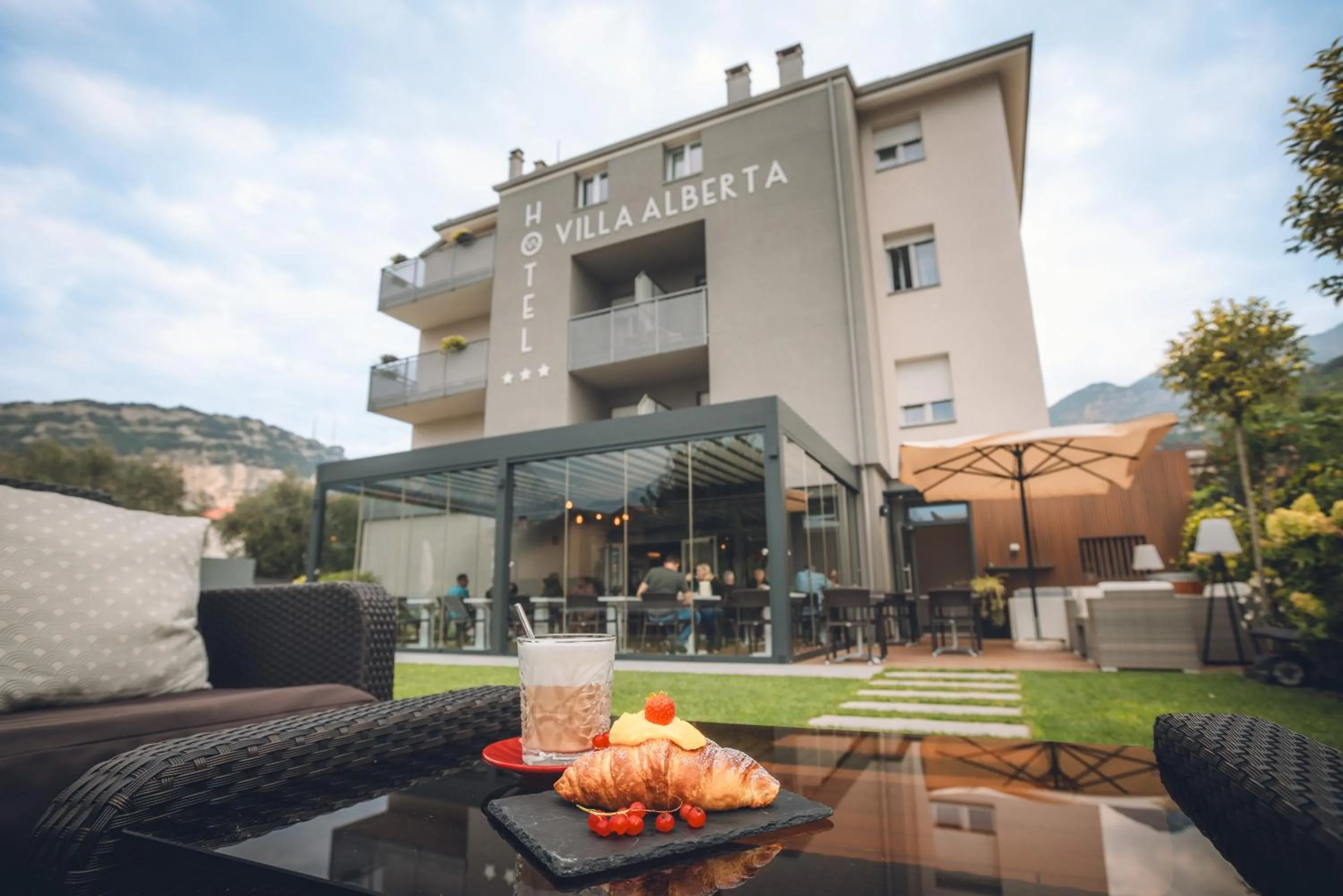 Property building in Boutique Hotel Villa Alberta