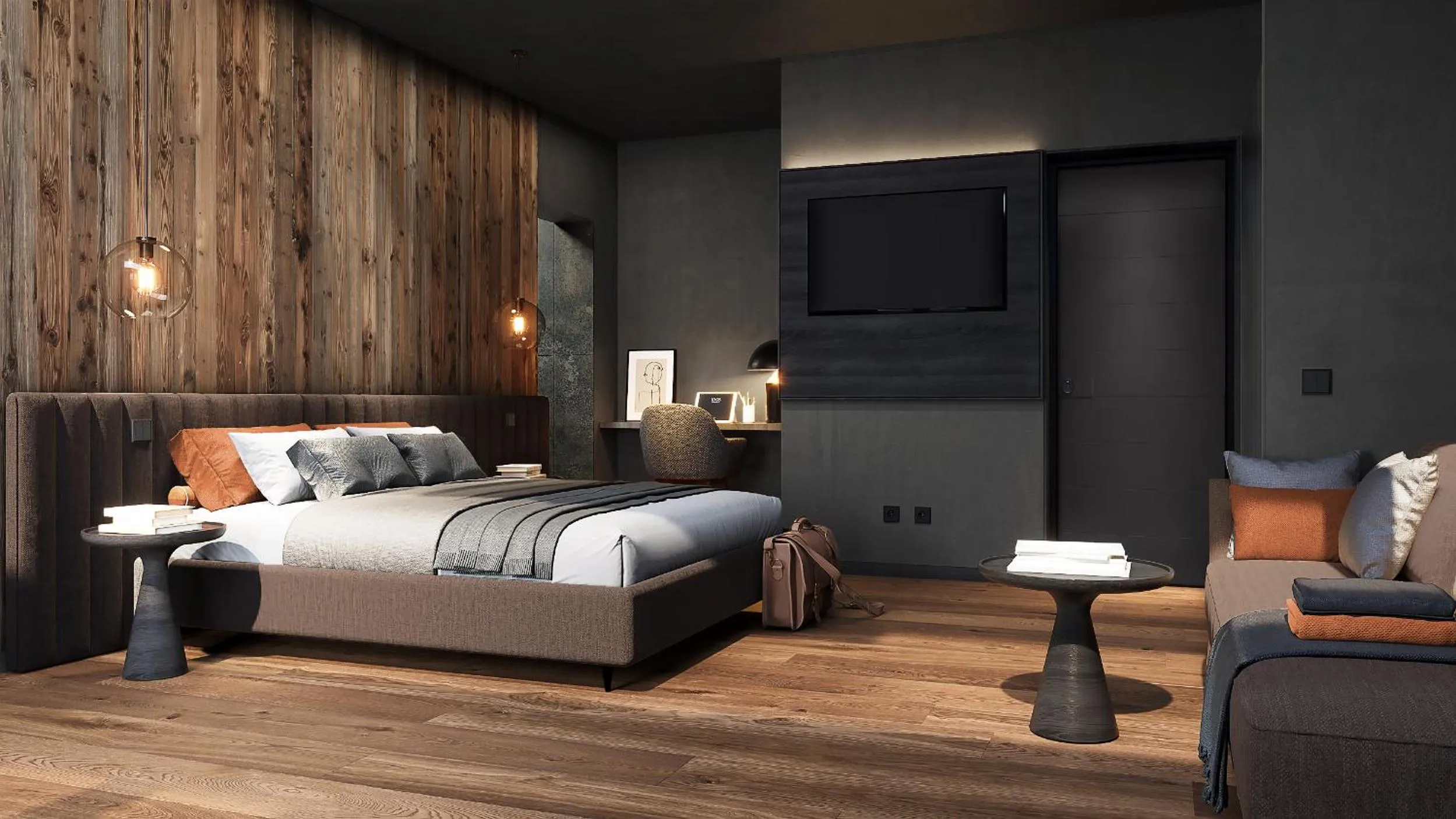 TV and multimedia, Bed in Boutique Hotel Villa Alberta