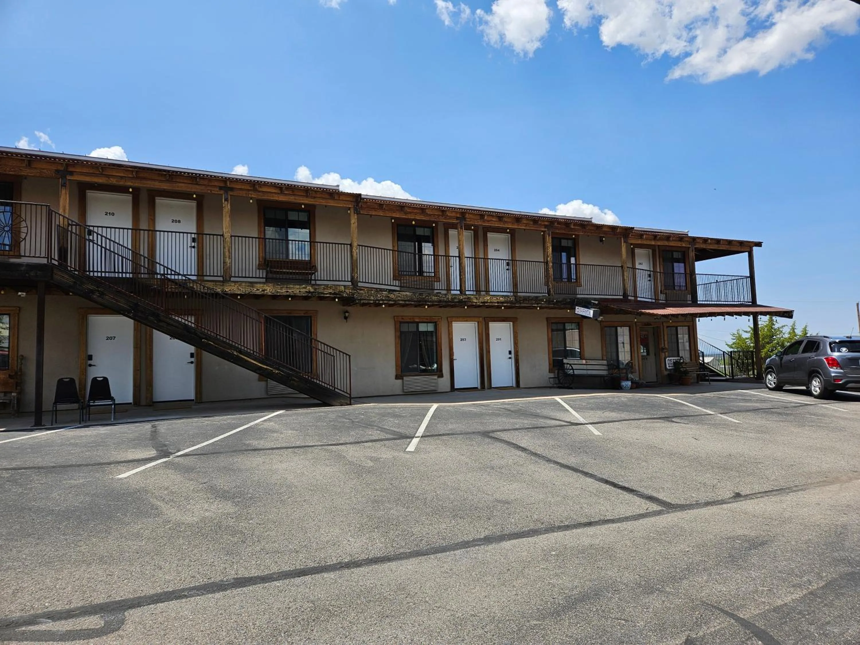 Property building in Tombstone Motel