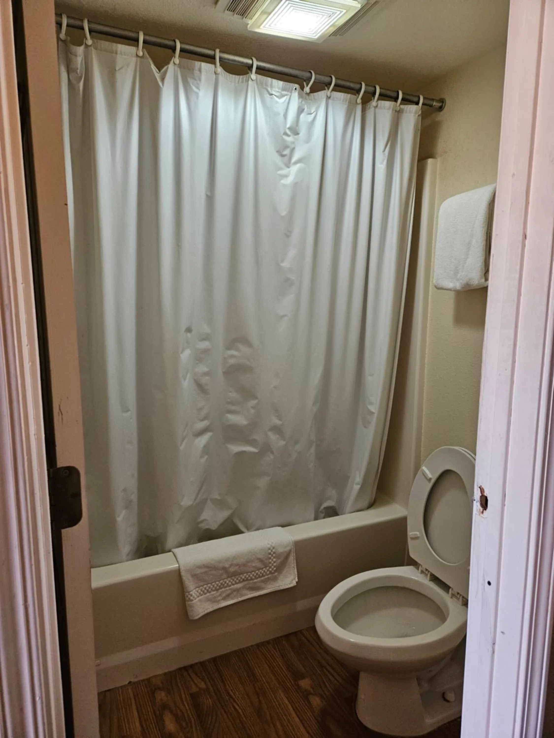 Toilet in Tombstone Motel