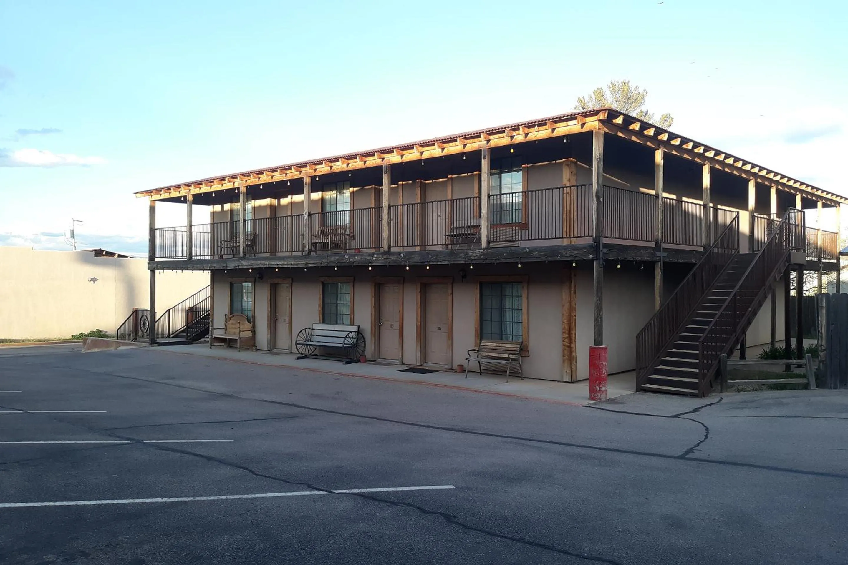 Property building in Tombstone Motel
