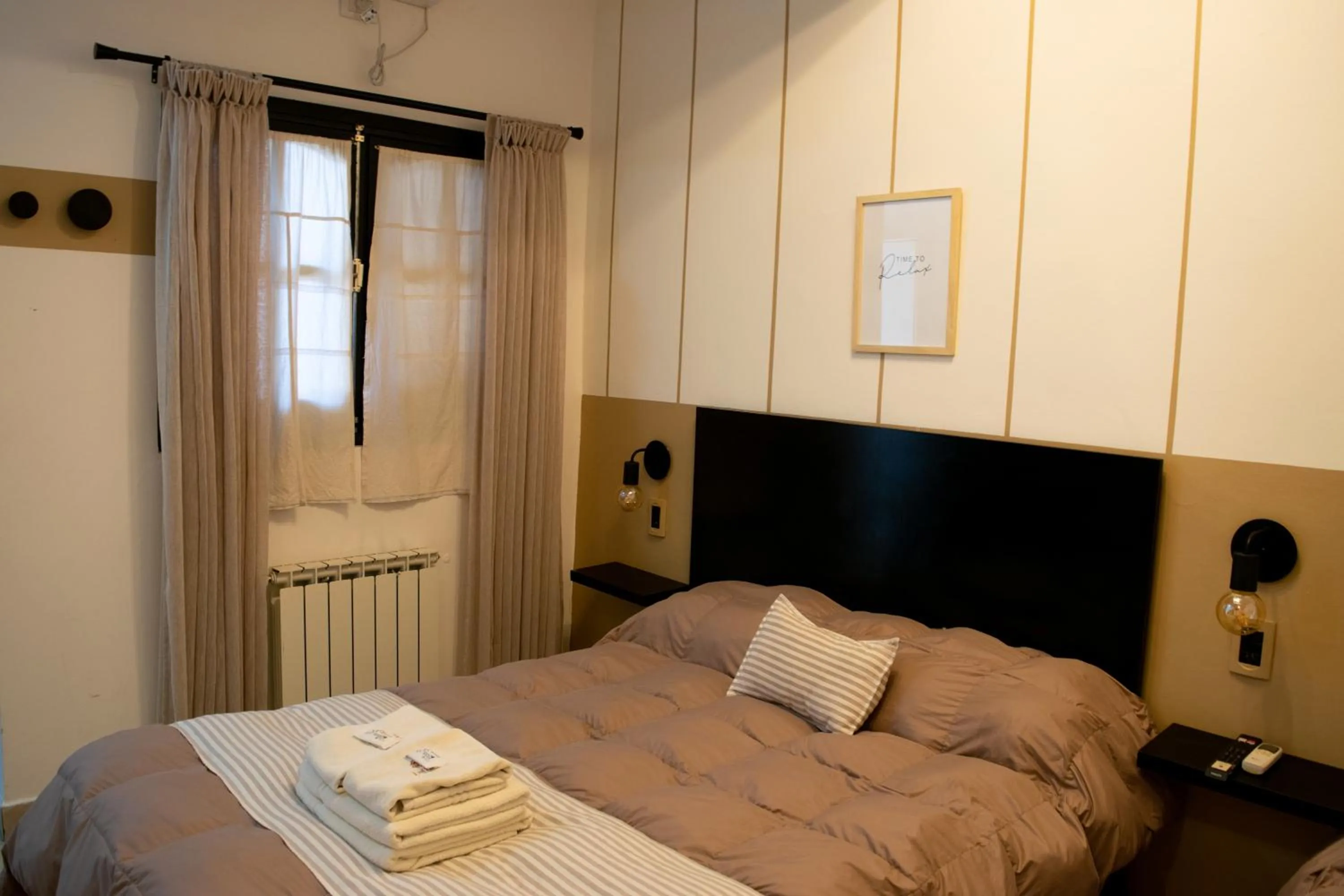 Bedroom, Bed in Hotel del Tren