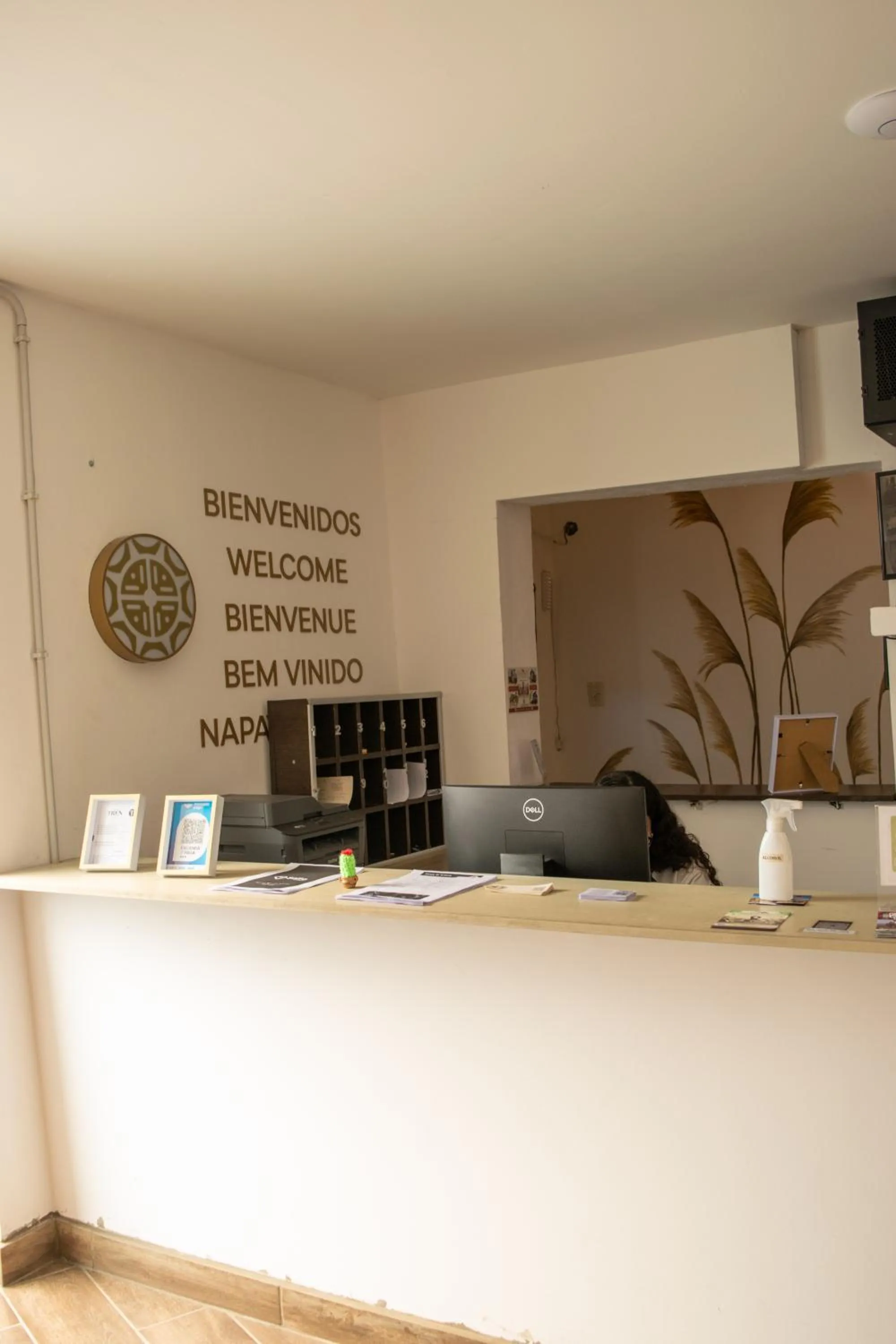 Lobby or reception in Hotel del Tren