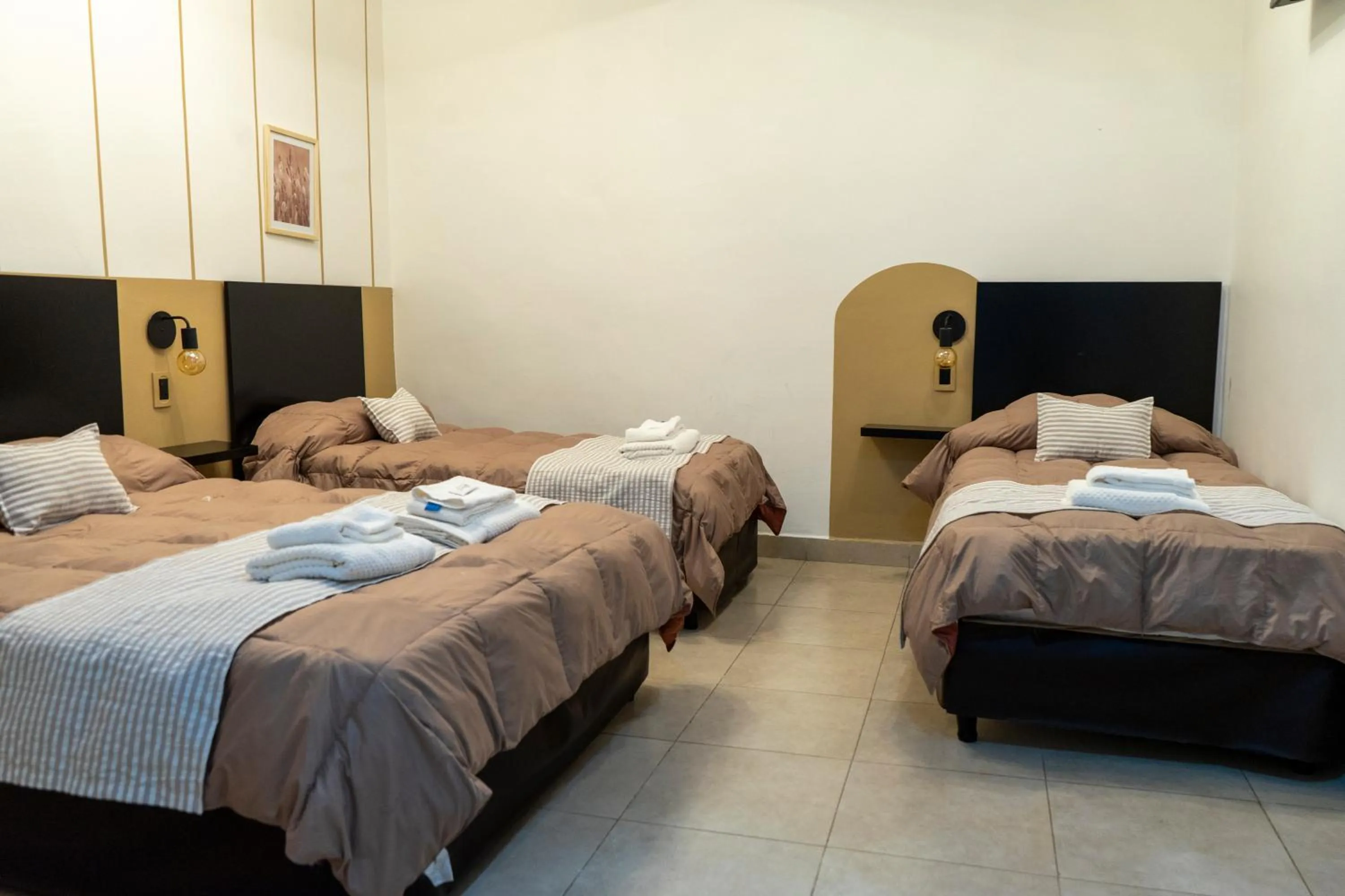 Bed in Hotel del Tren