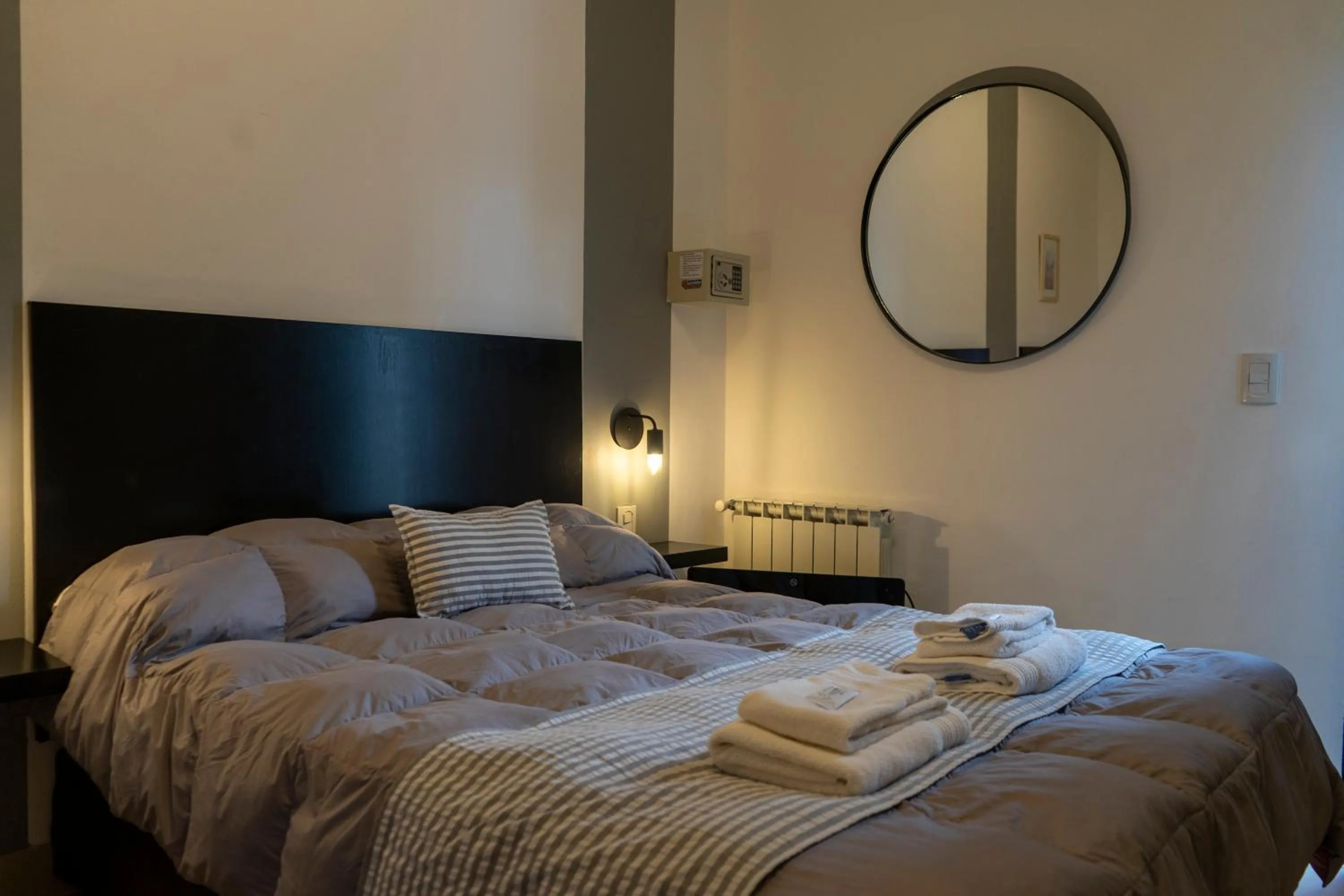 Bed in Hotel del Tren