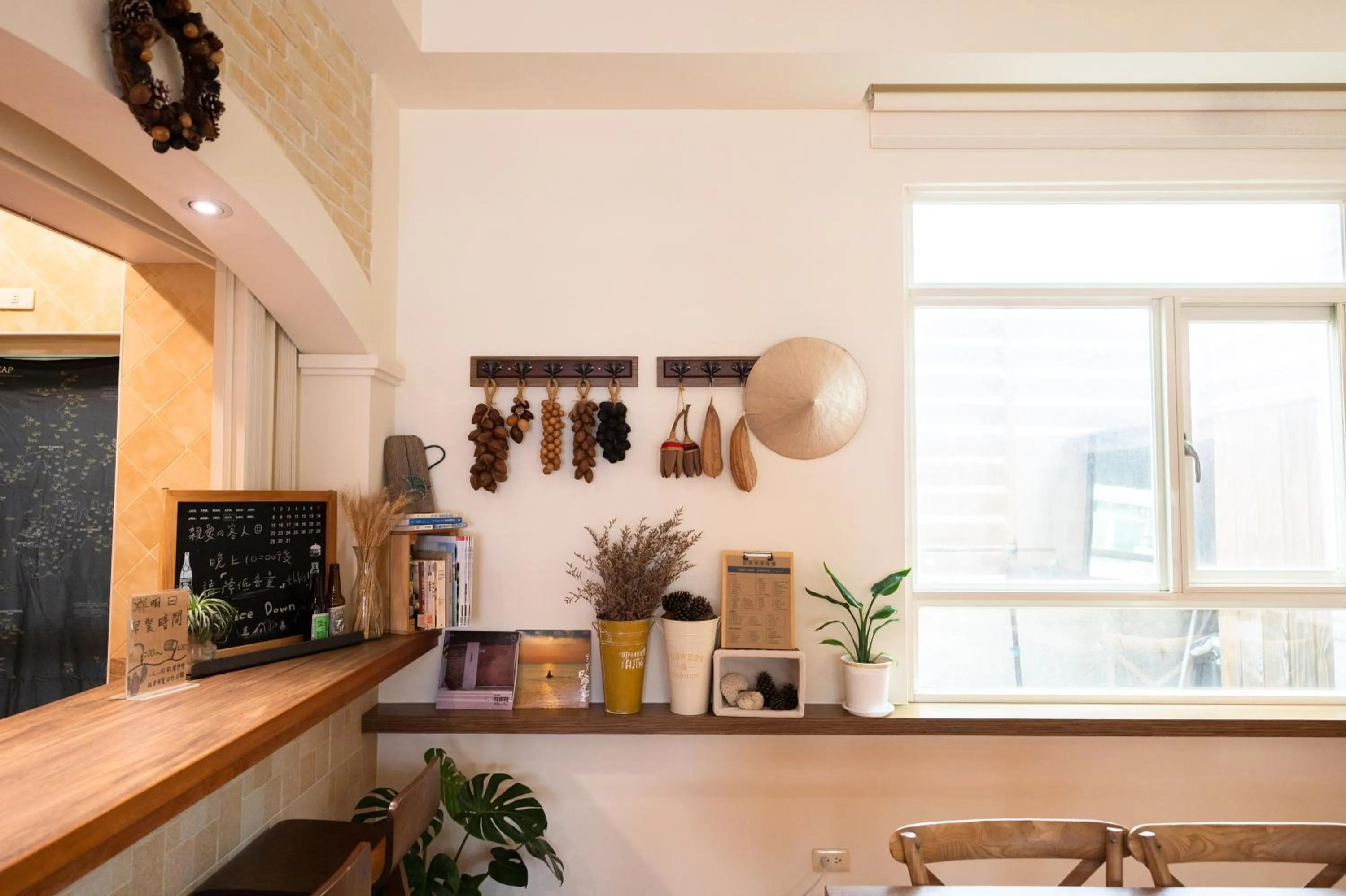 Seating area in THEDAY B&B