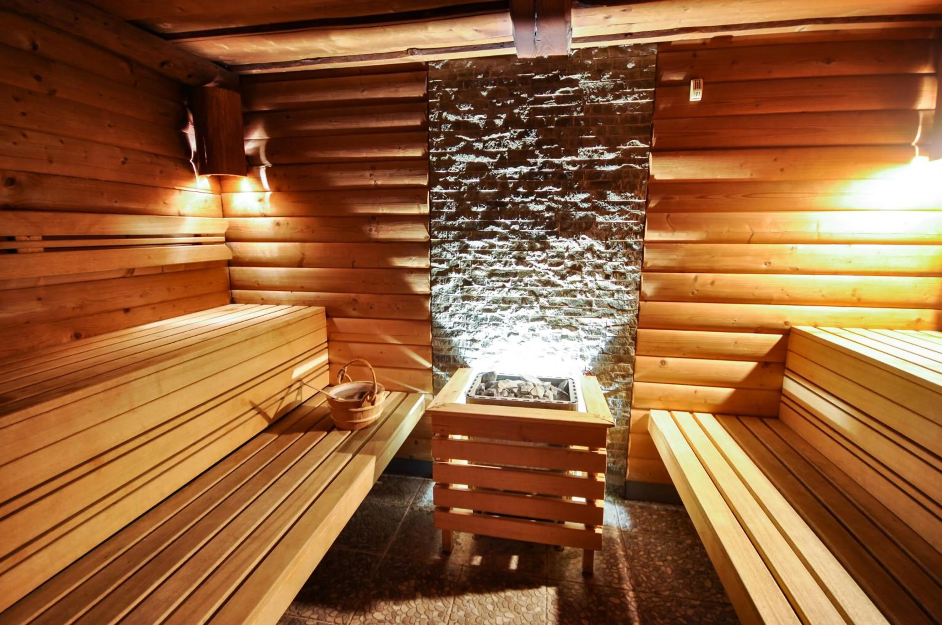 Sauna in Hotel Trzy Światy Spa & Wellness Rajska WySpa