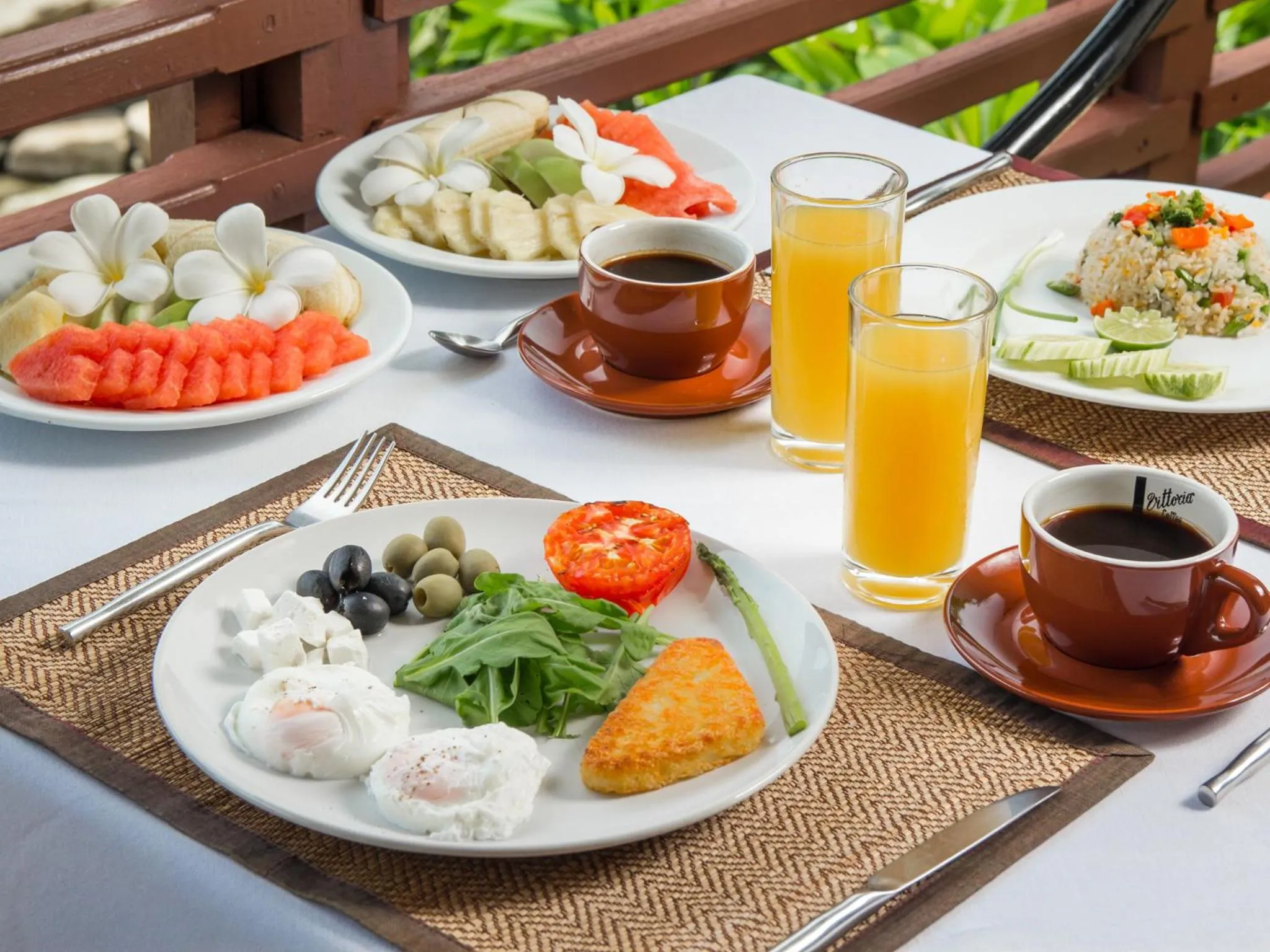 Breakfast in Boujis Boutique Resort