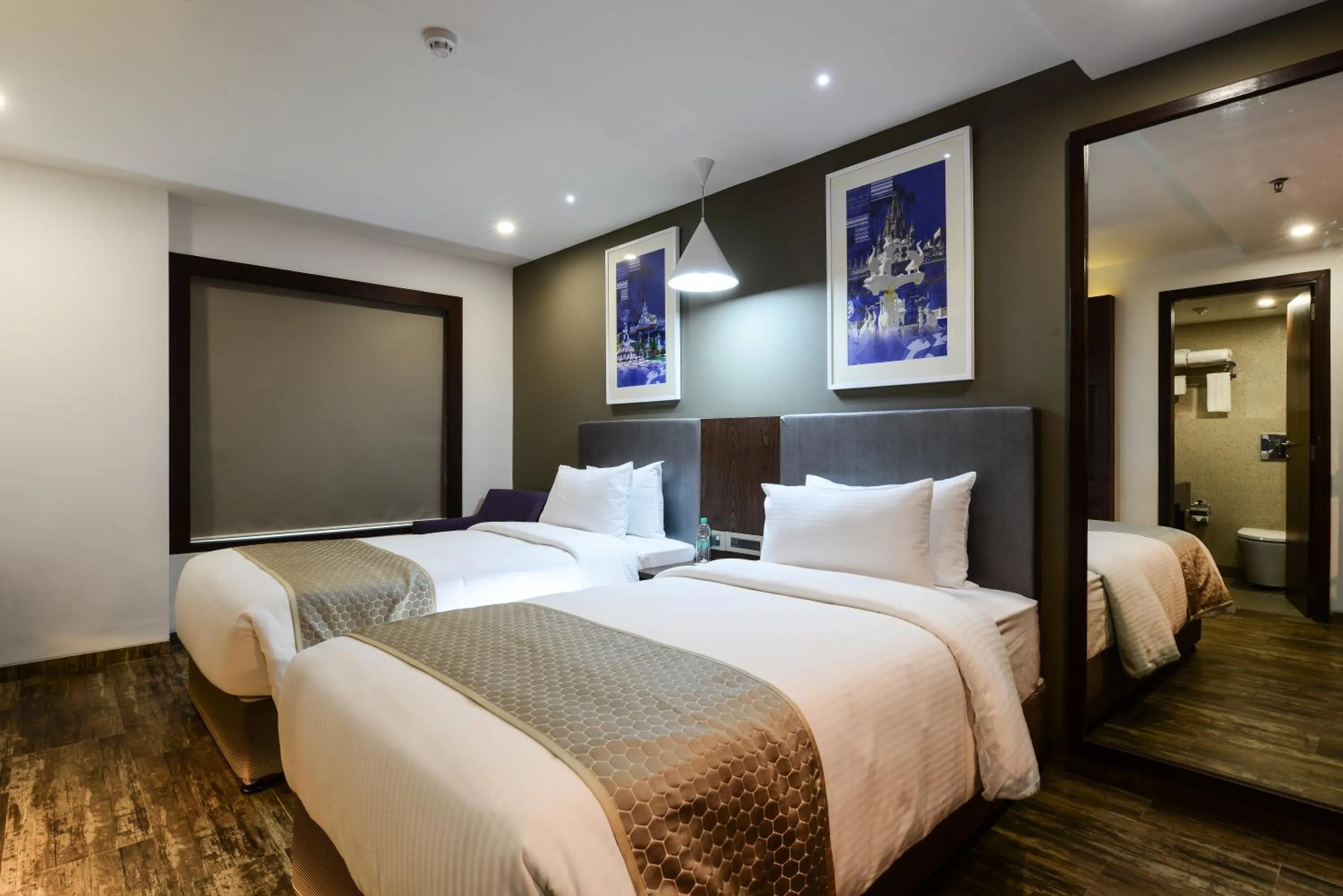 Bedroom, Bed in Howard Johnson by Wyndham, Kolkata Airport