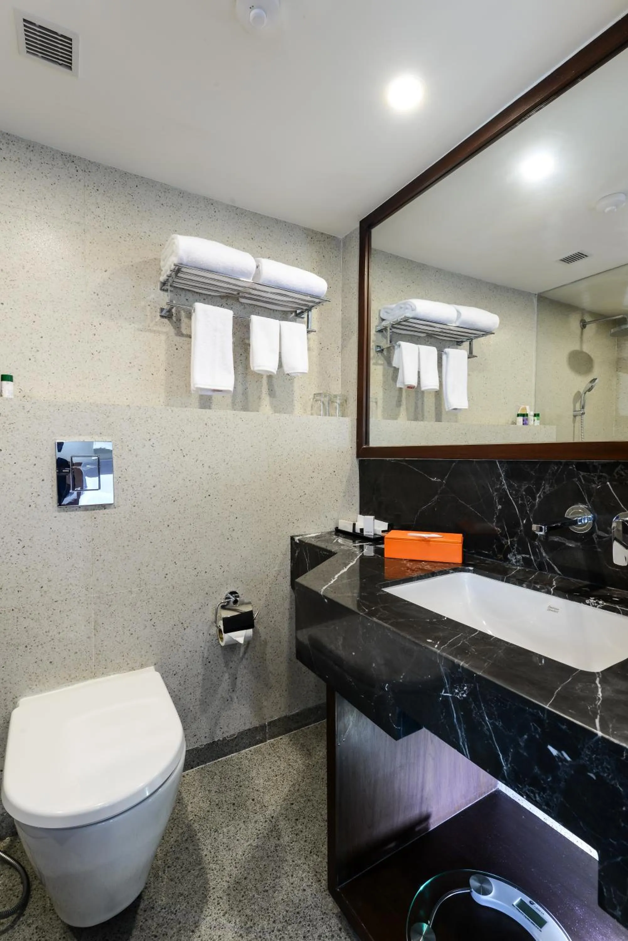 Toilet in Howard Johnson by Wyndham, Kolkata Airport