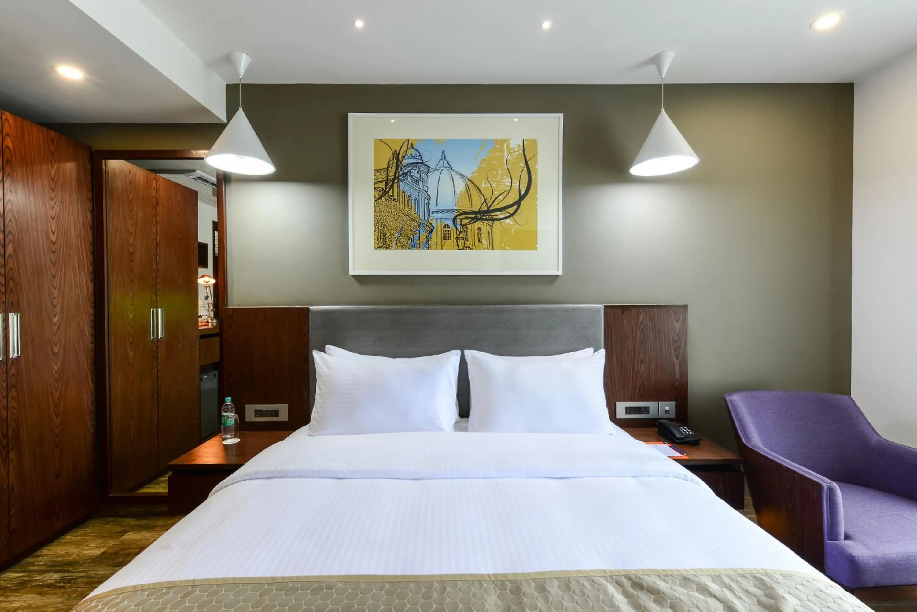 Bedroom, Bed in Howard Johnson by Wyndham, Kolkata Airport