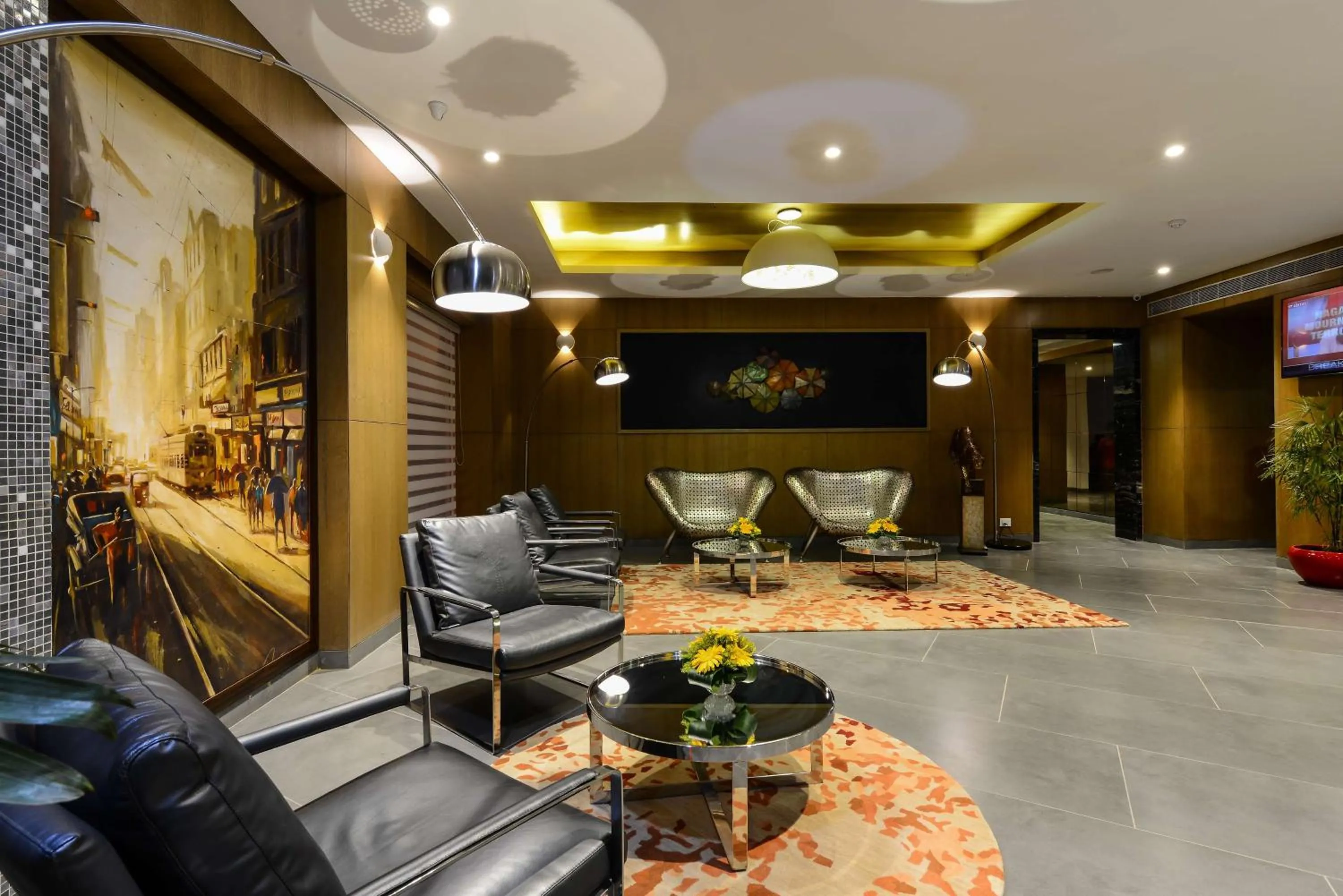 Lobby or reception in Howard Johnson by Wyndham, Kolkata Airport