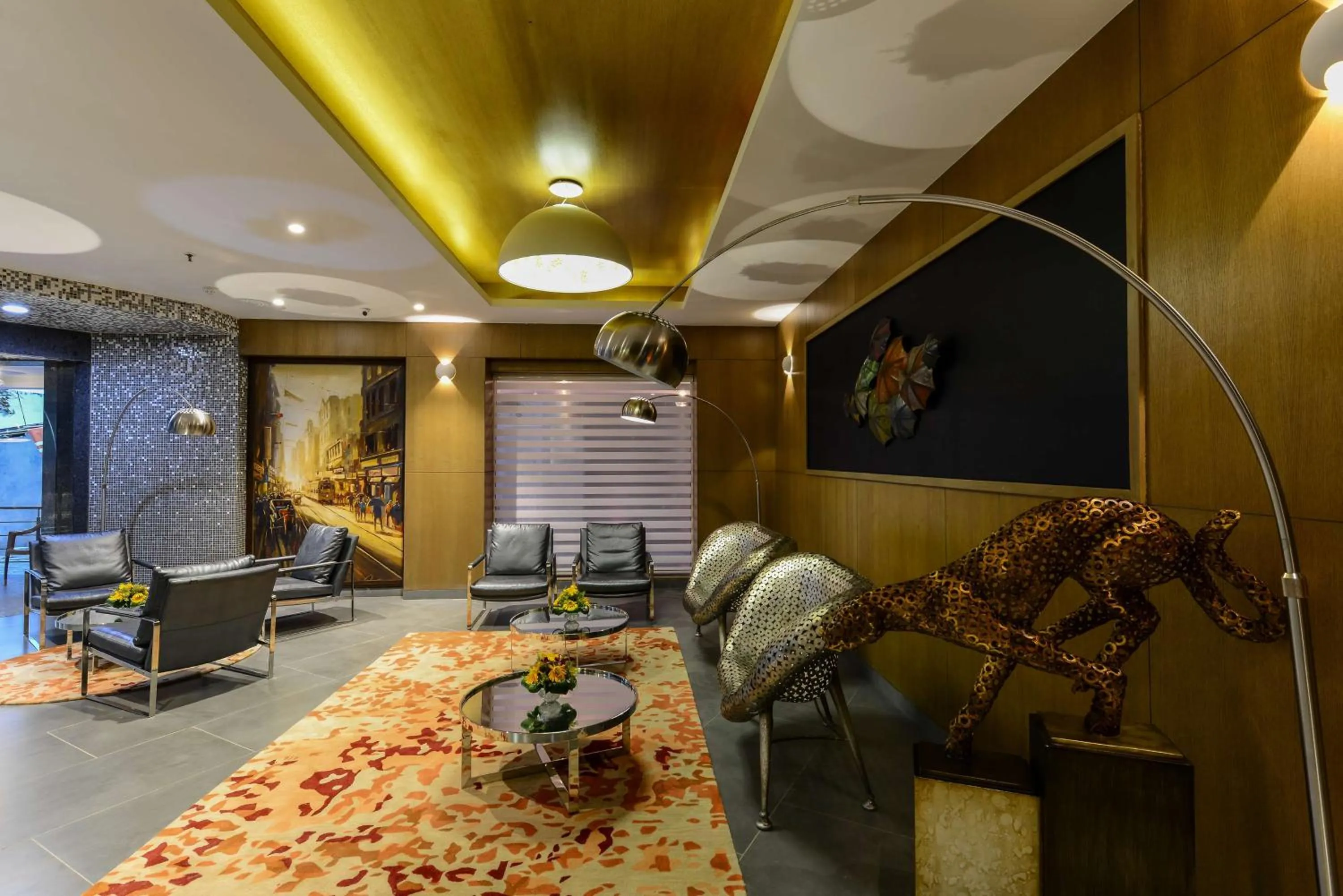 Lobby or reception in Howard Johnson by Wyndham, Kolkata Airport