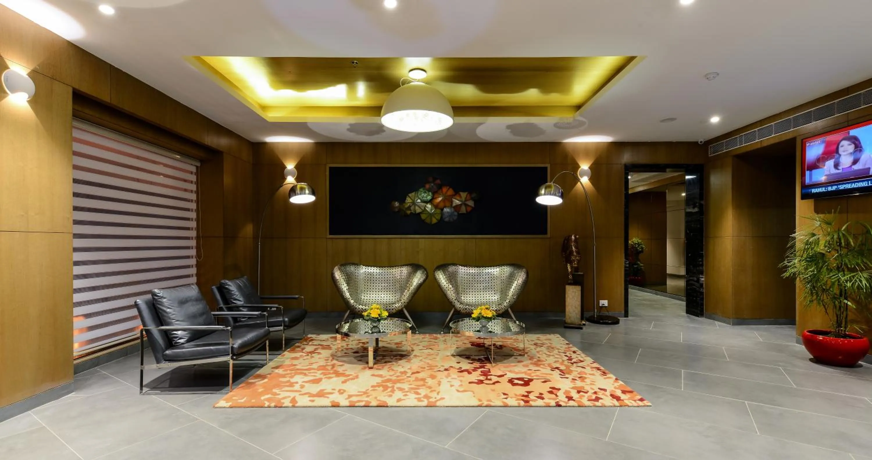 Lobby or reception in Howard Johnson by Wyndham, Kolkata Airport