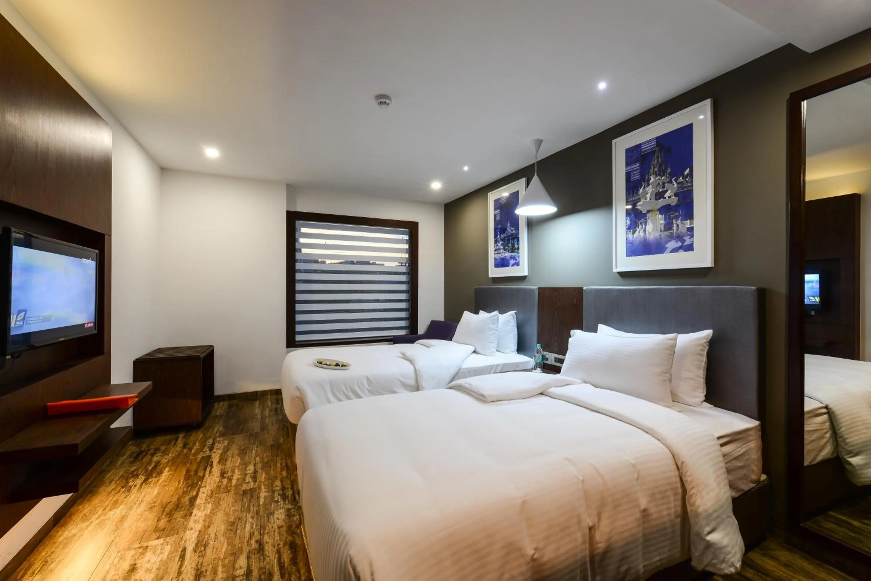 Bedroom, Bed in Howard Johnson by Wyndham, Kolkata Airport