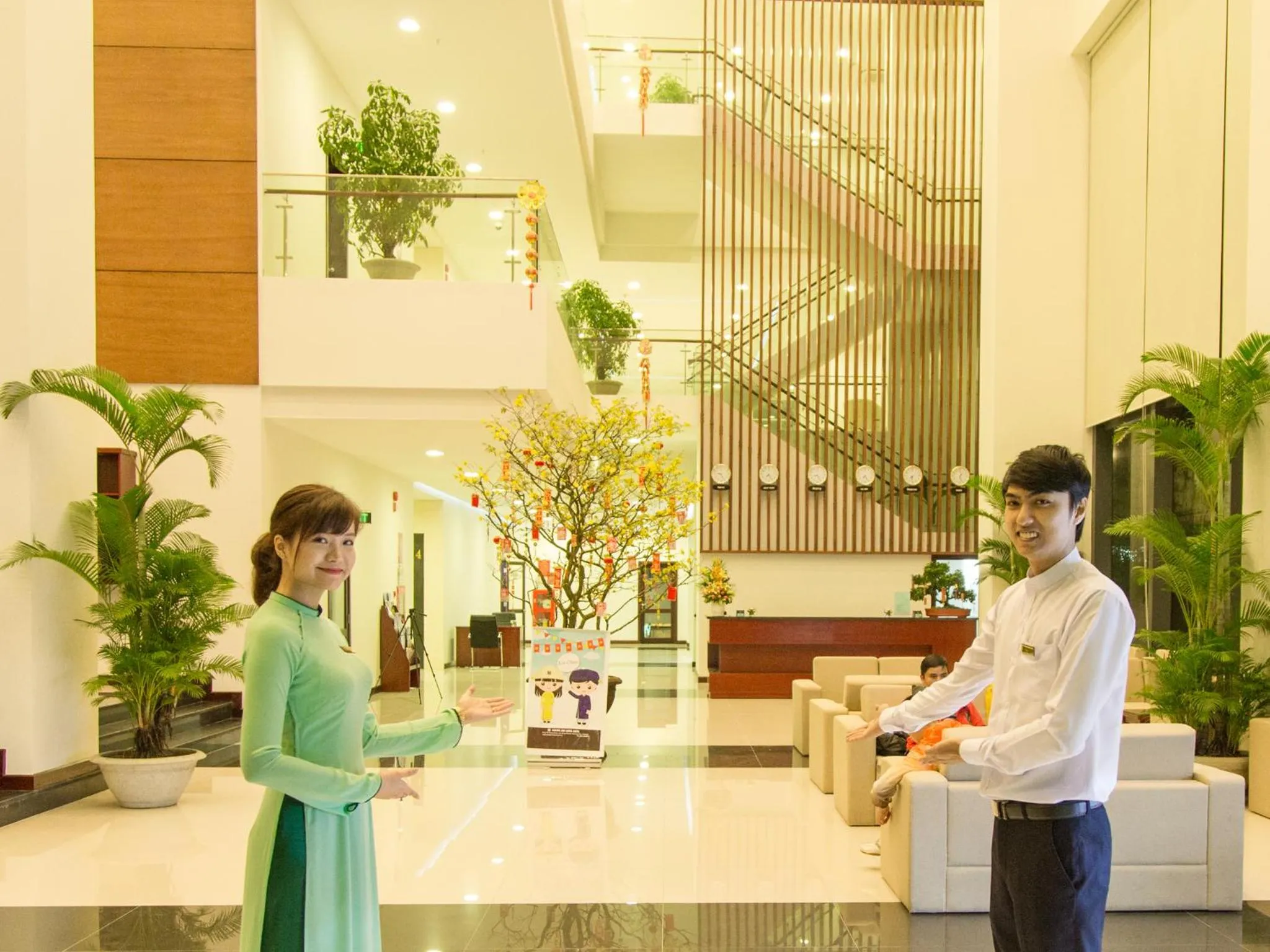 Staff in Da Nang Han River Hotel