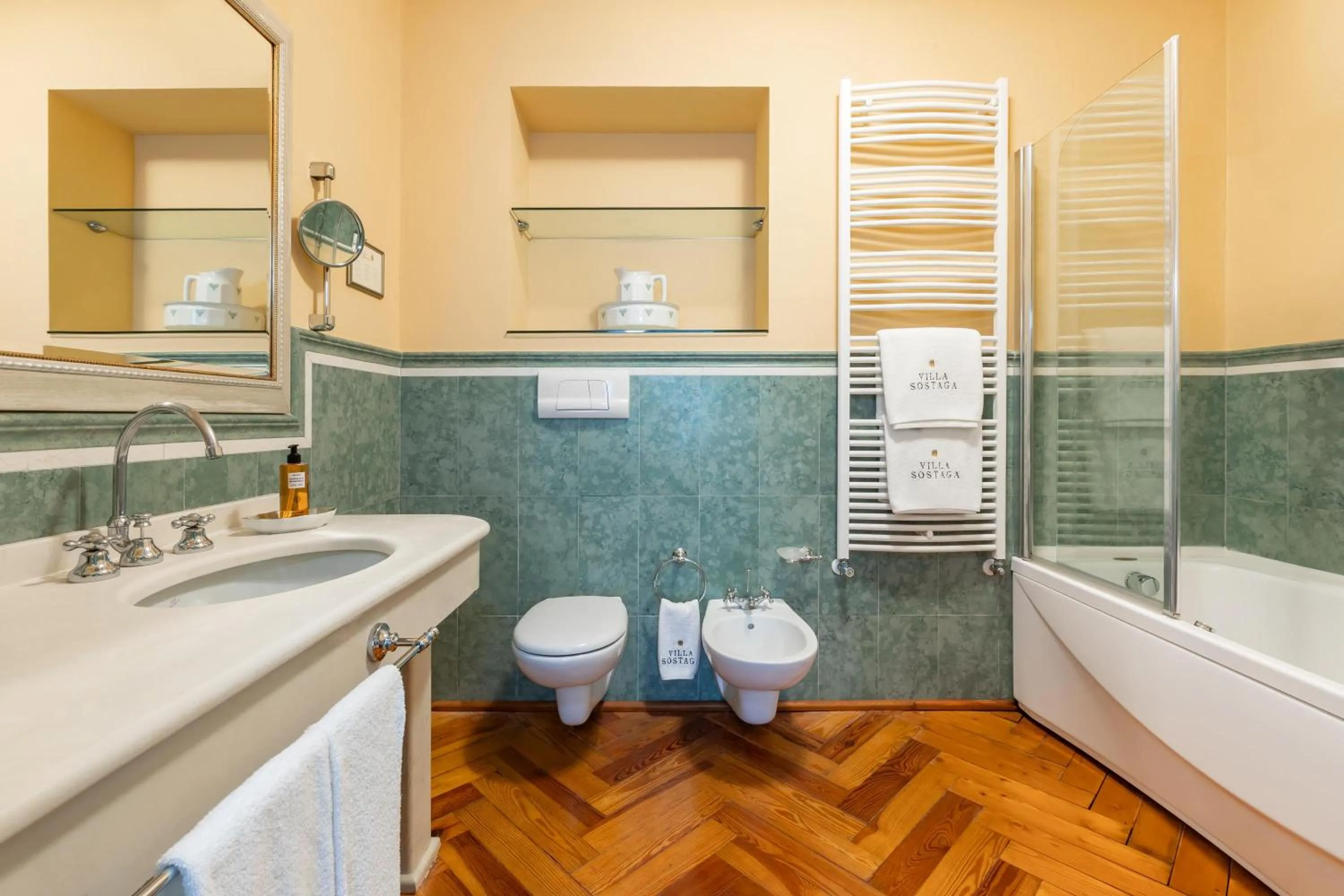 Bathroom in Boutique Hotel Villa Sostaga