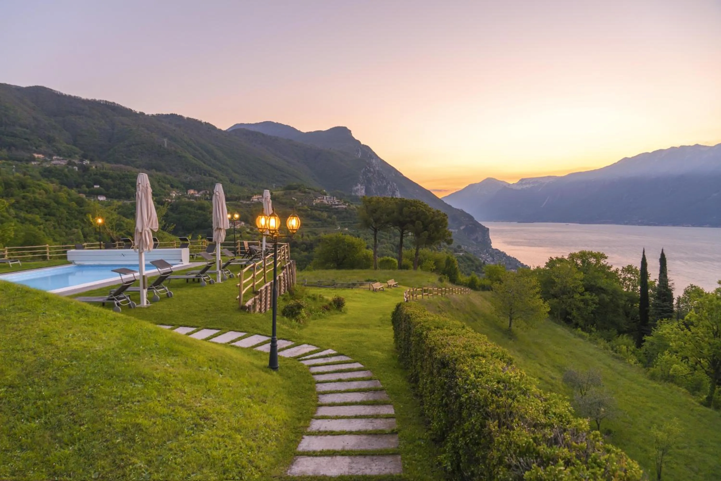 Natural landscape in Boutique Hotel Villa Sostaga