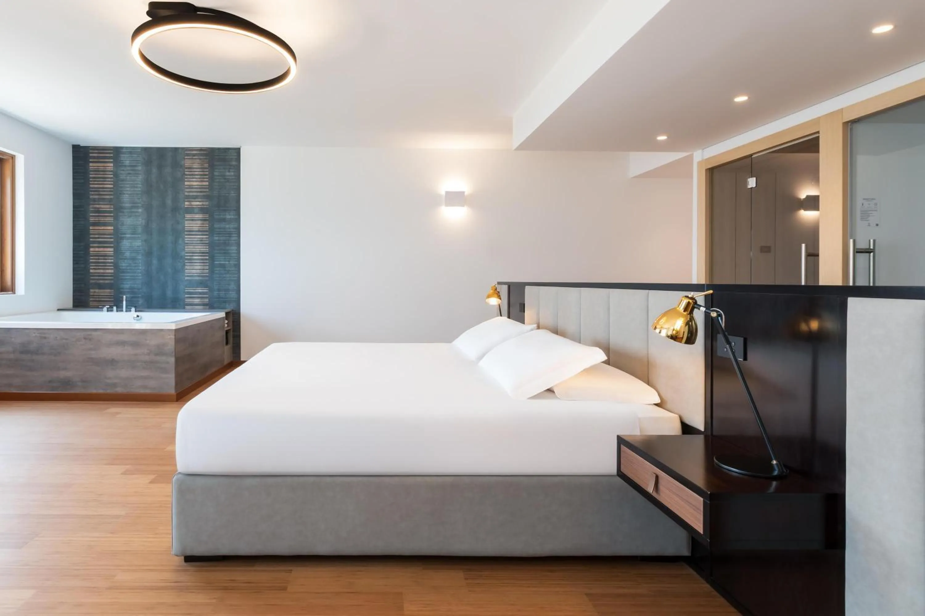 Photo of the whole room, Bed in Boutique Hotel Villa Sostaga