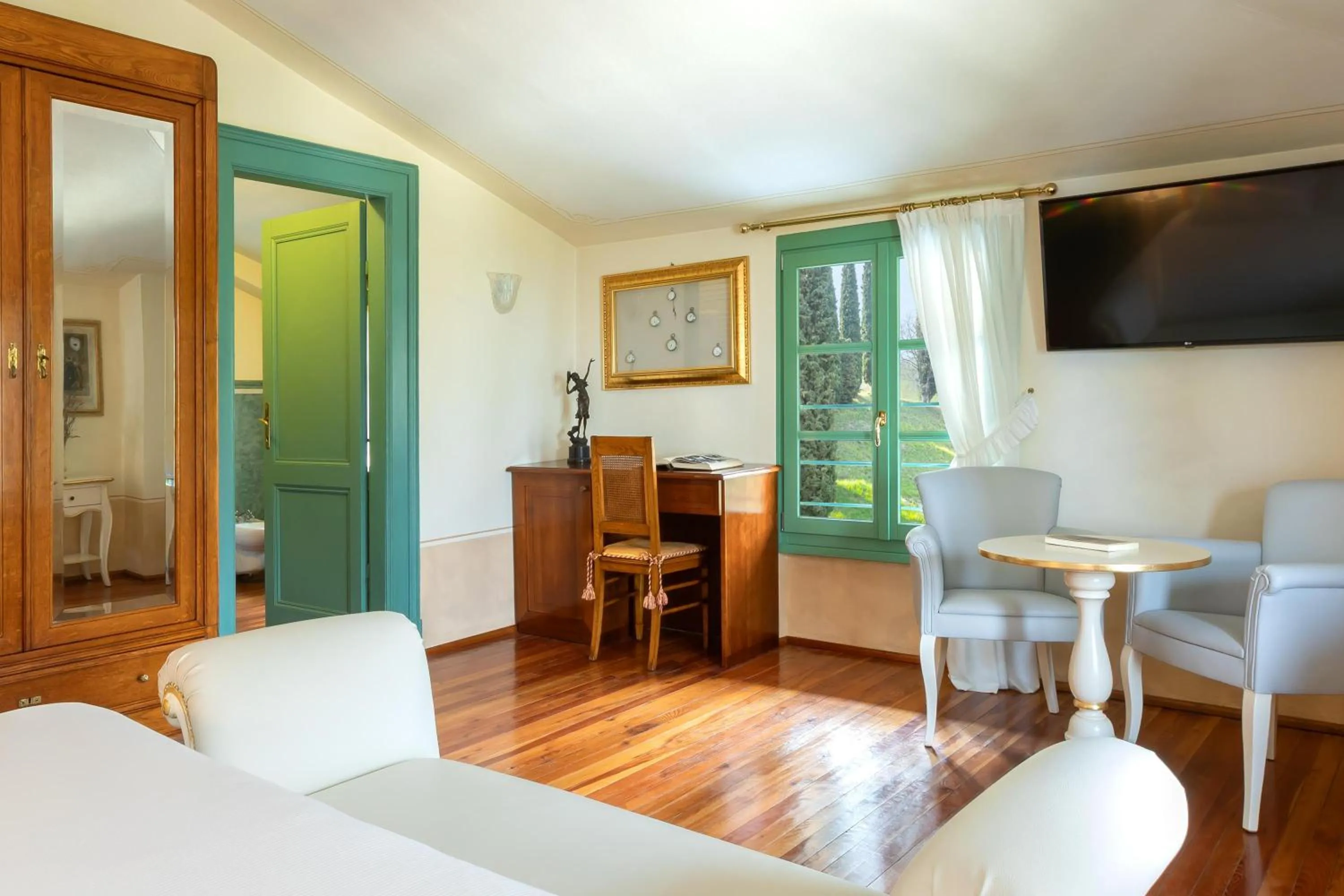 Photo of the whole room, Bed in Boutique Hotel Villa Sostaga