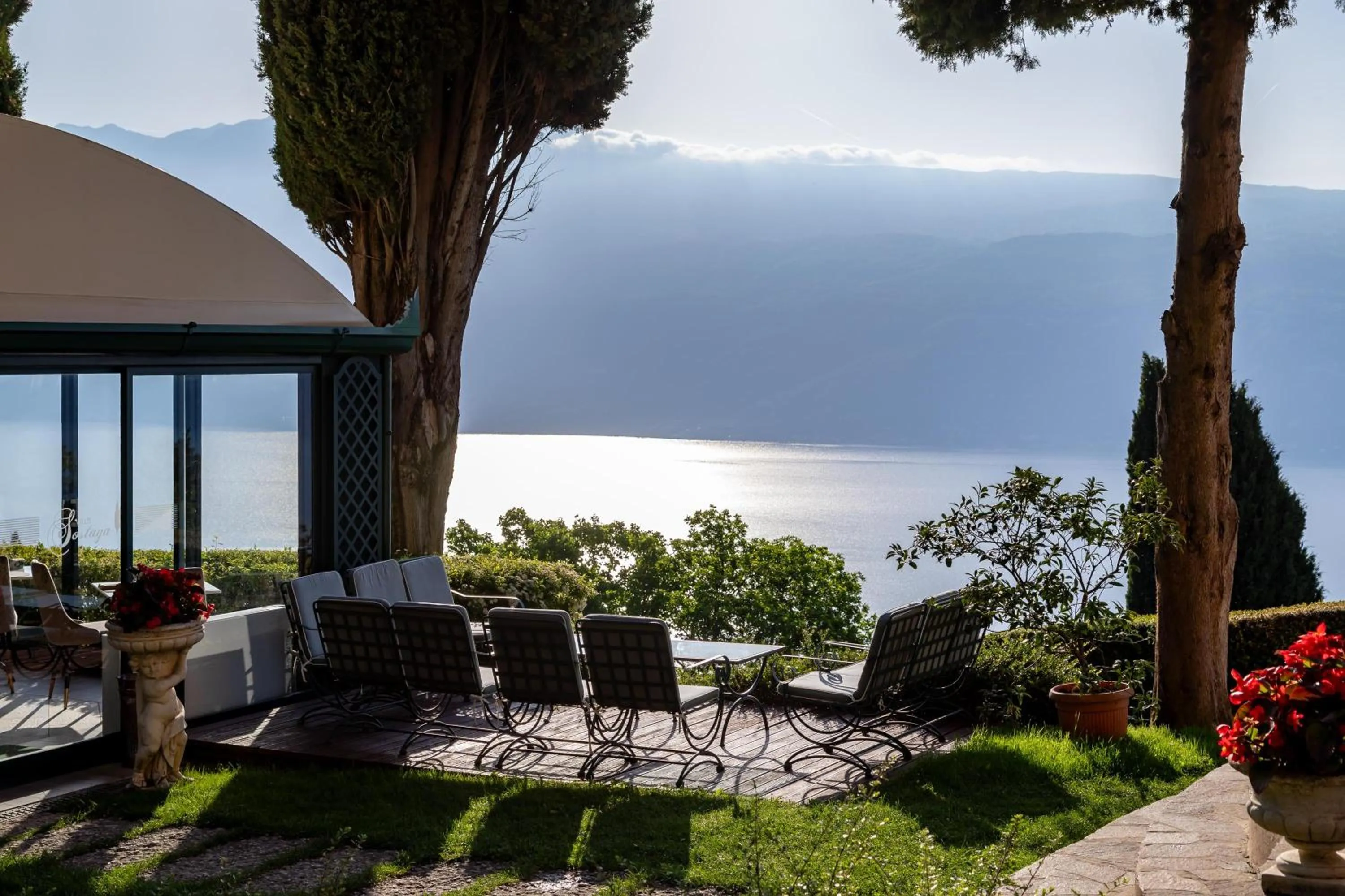 Balcony/Terrace in Boutique Hotel Villa Sostaga