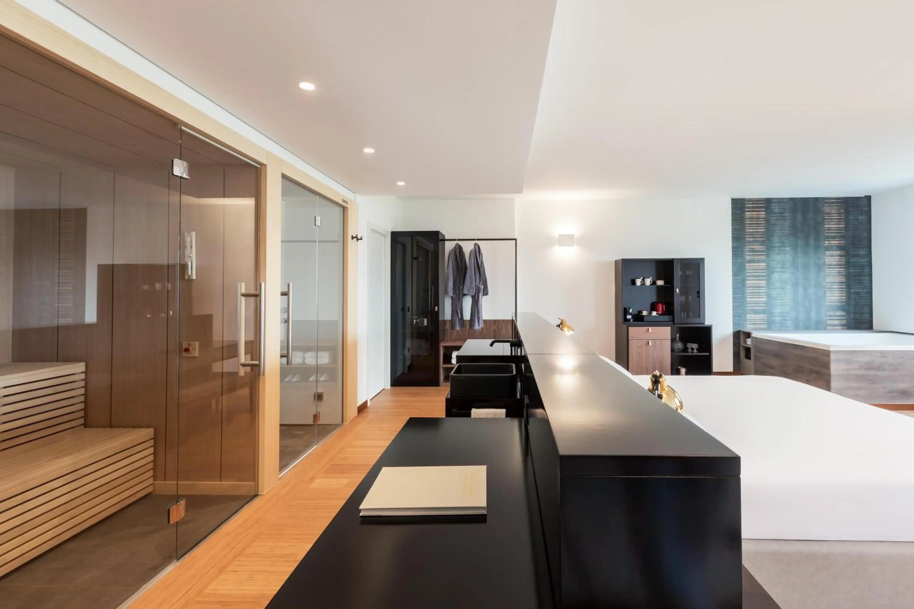 Photo of the whole room, Bed in Boutique Hotel Villa Sostaga