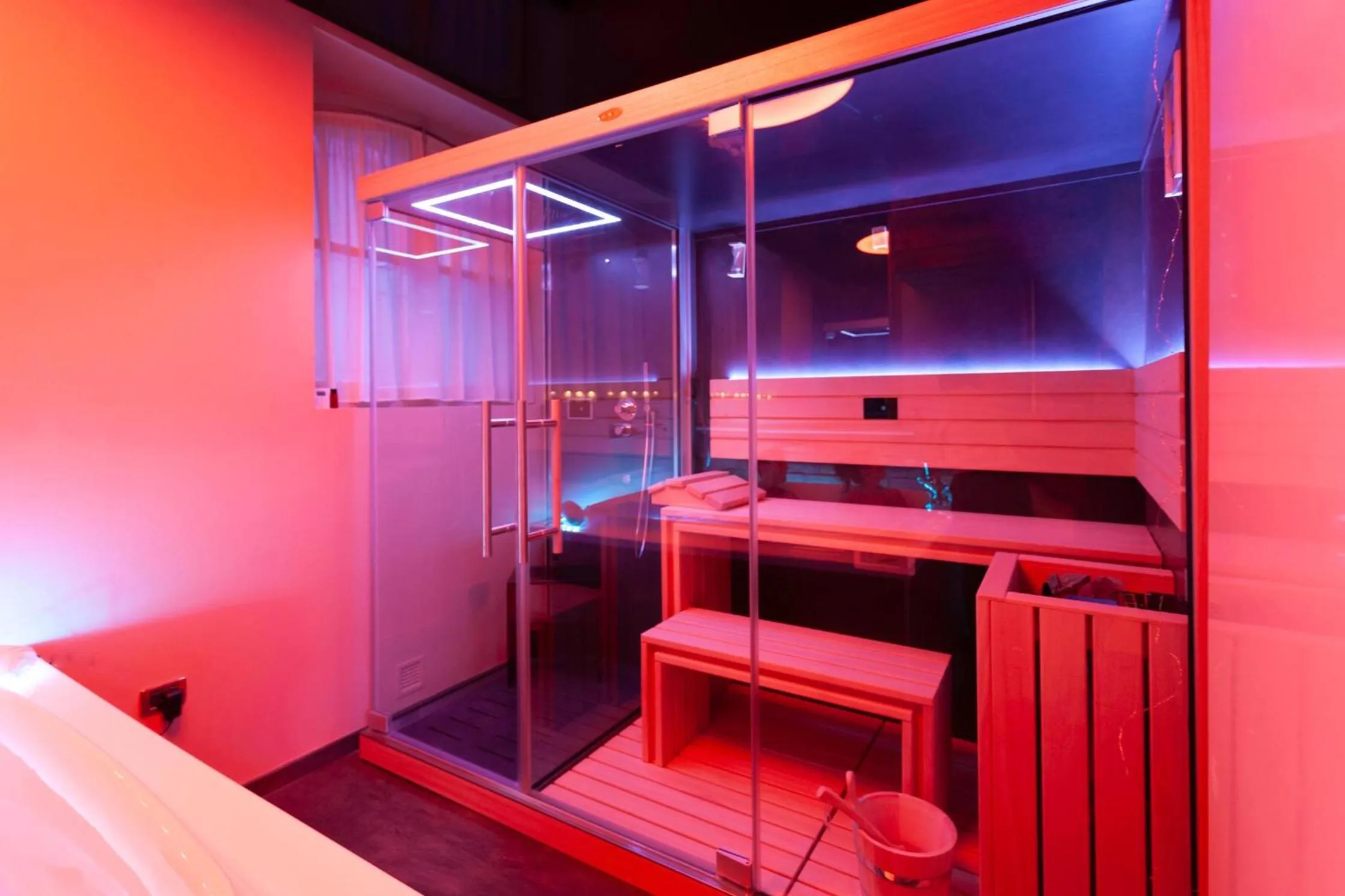 Sauna in Boutique Hotel Villa Sostaga