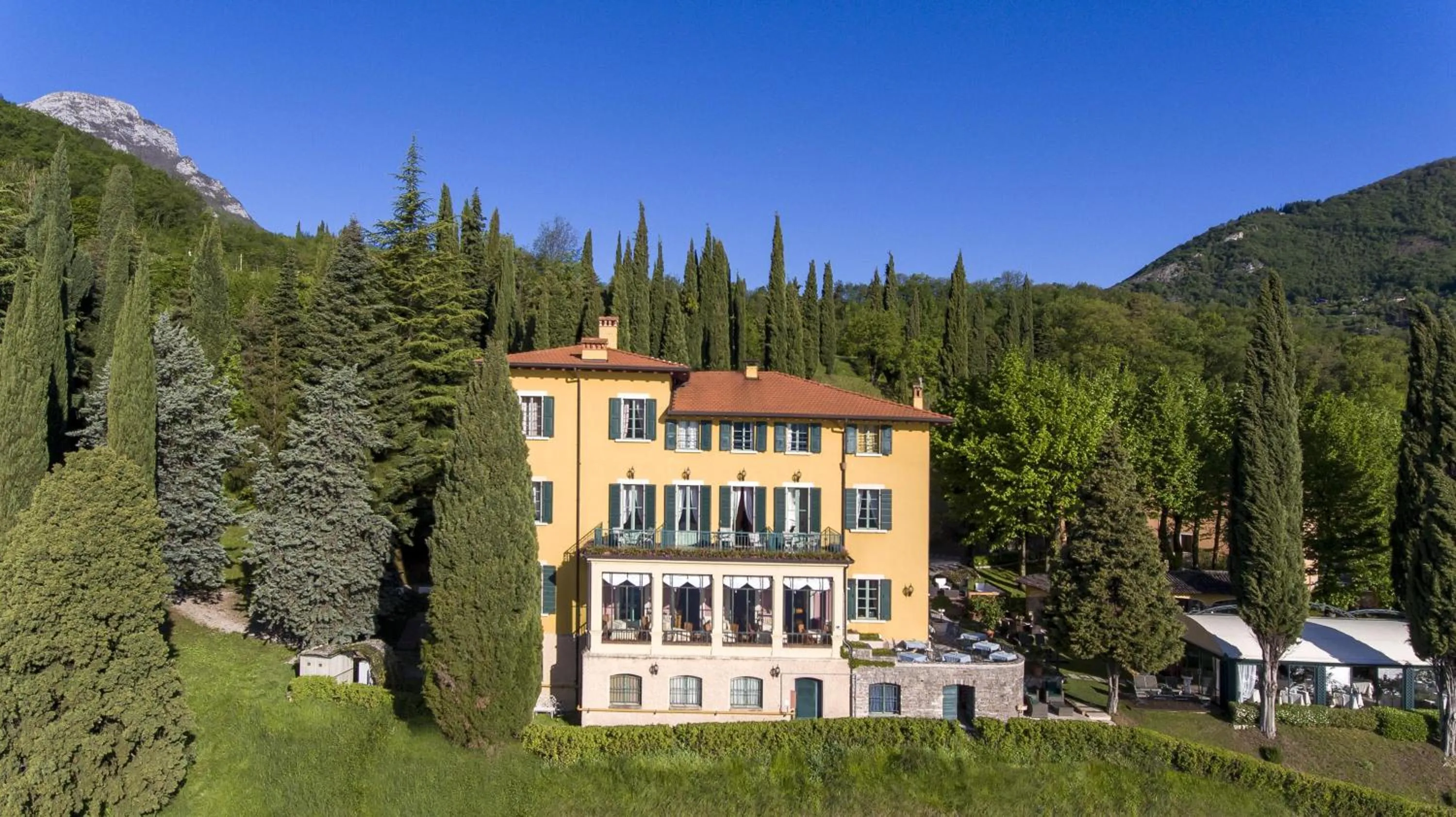 Property building in Boutique Hotel Villa Sostaga