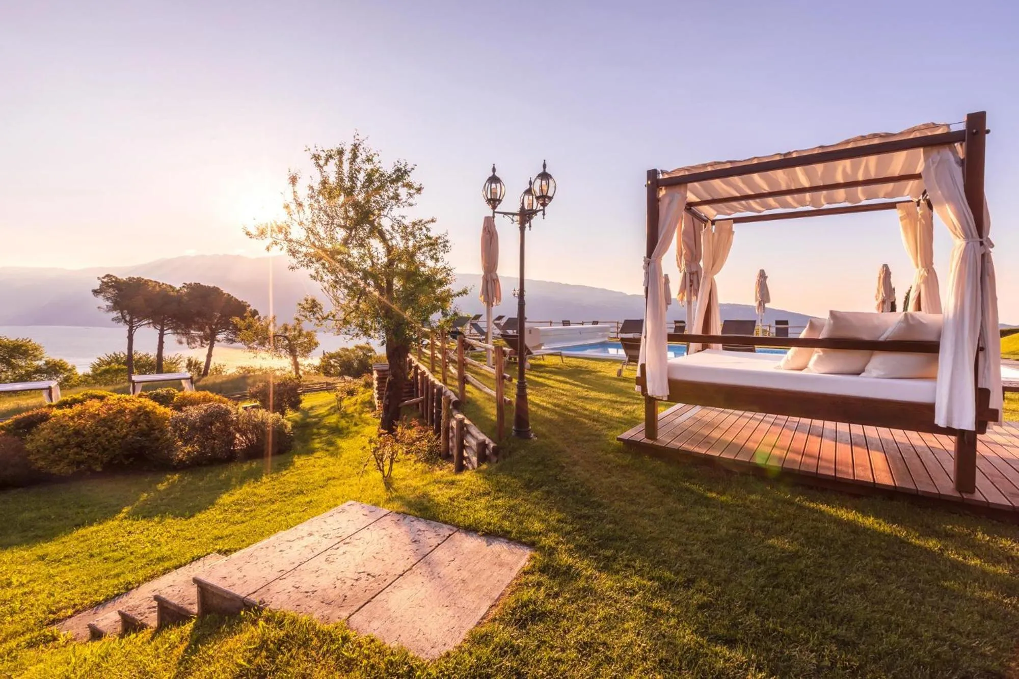 Garden in Boutique Hotel Villa Sostaga