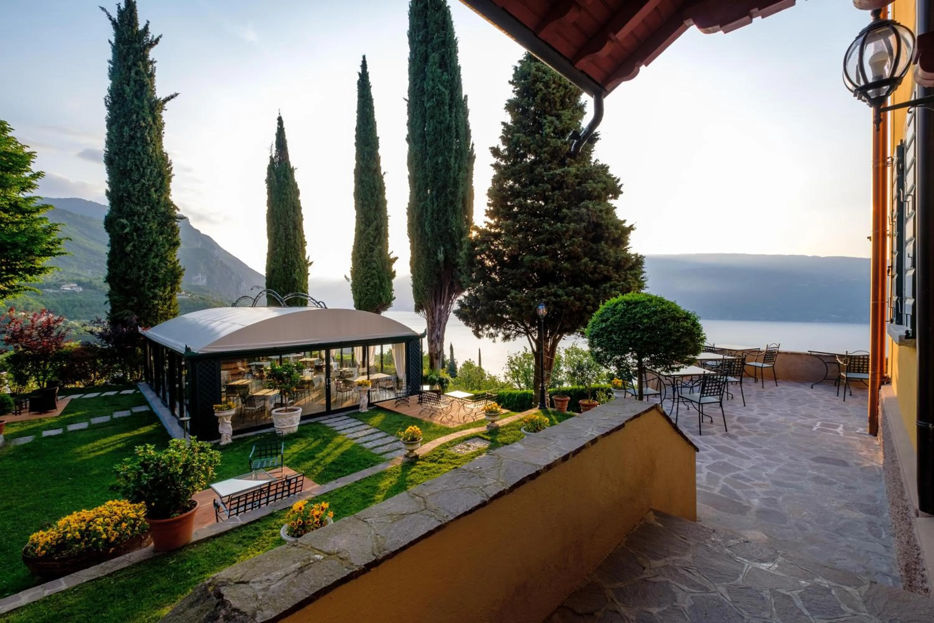 Garden in Boutique Hotel Villa Sostaga