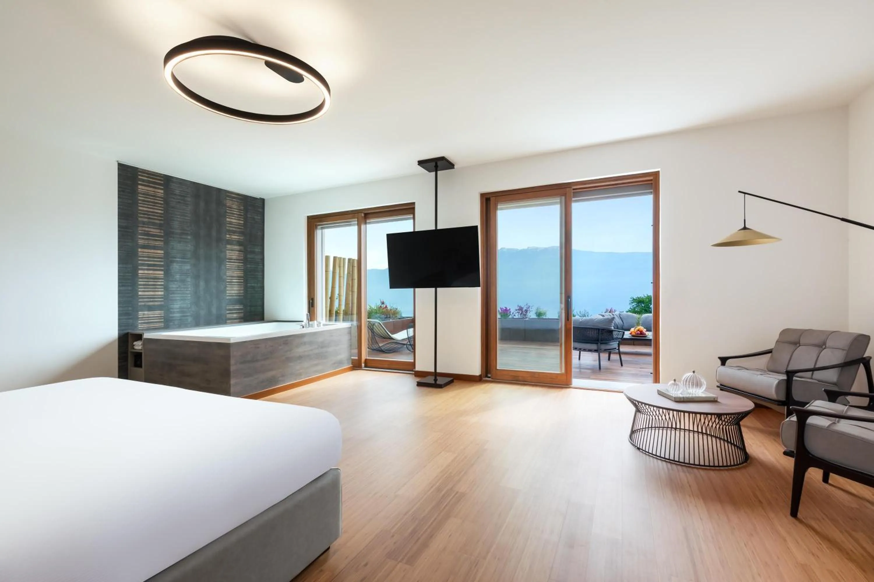 Photo of the whole room, Bed in Boutique Hotel Villa Sostaga