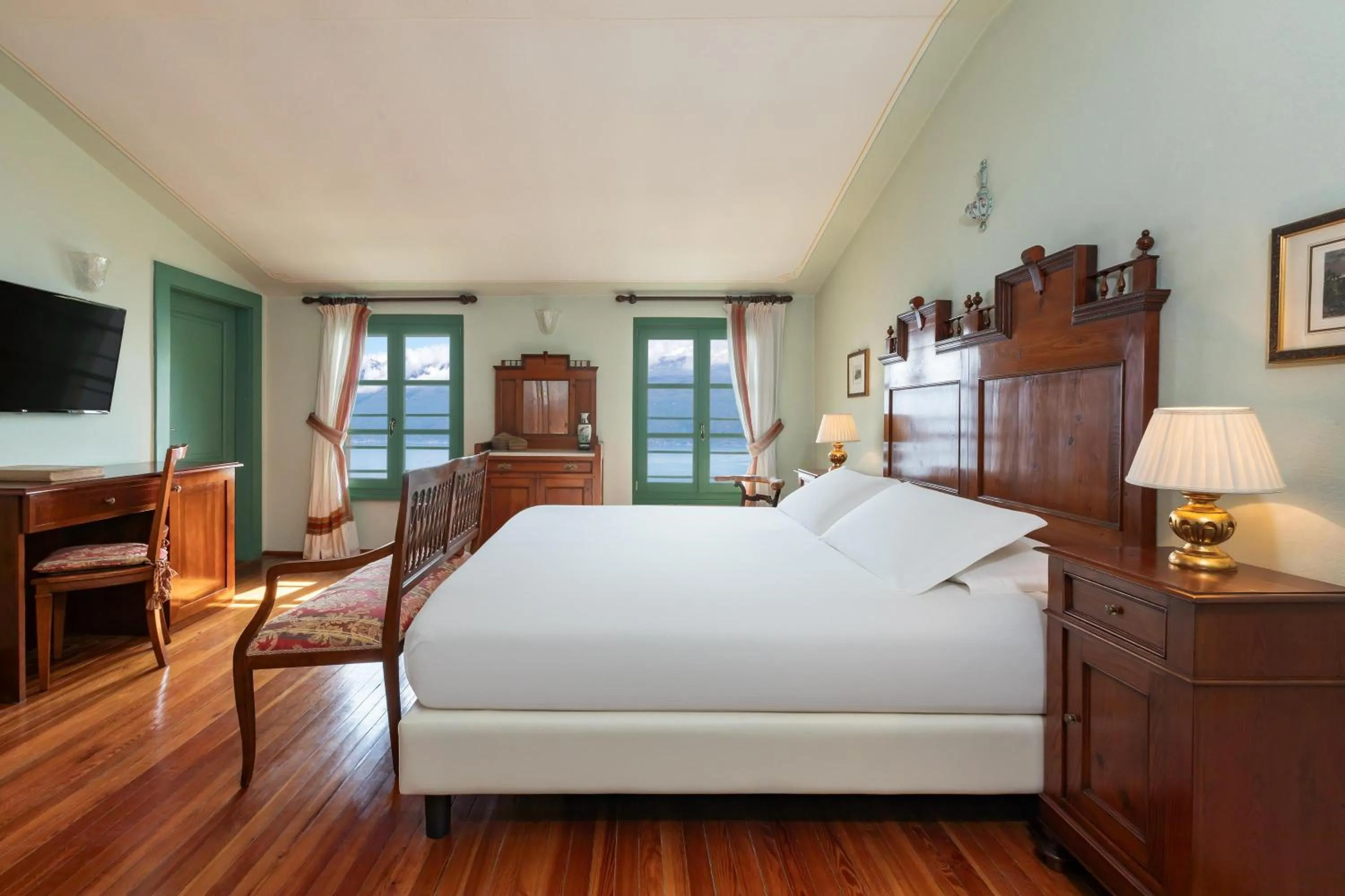 Photo of the whole room, Bed in Boutique Hotel Villa Sostaga